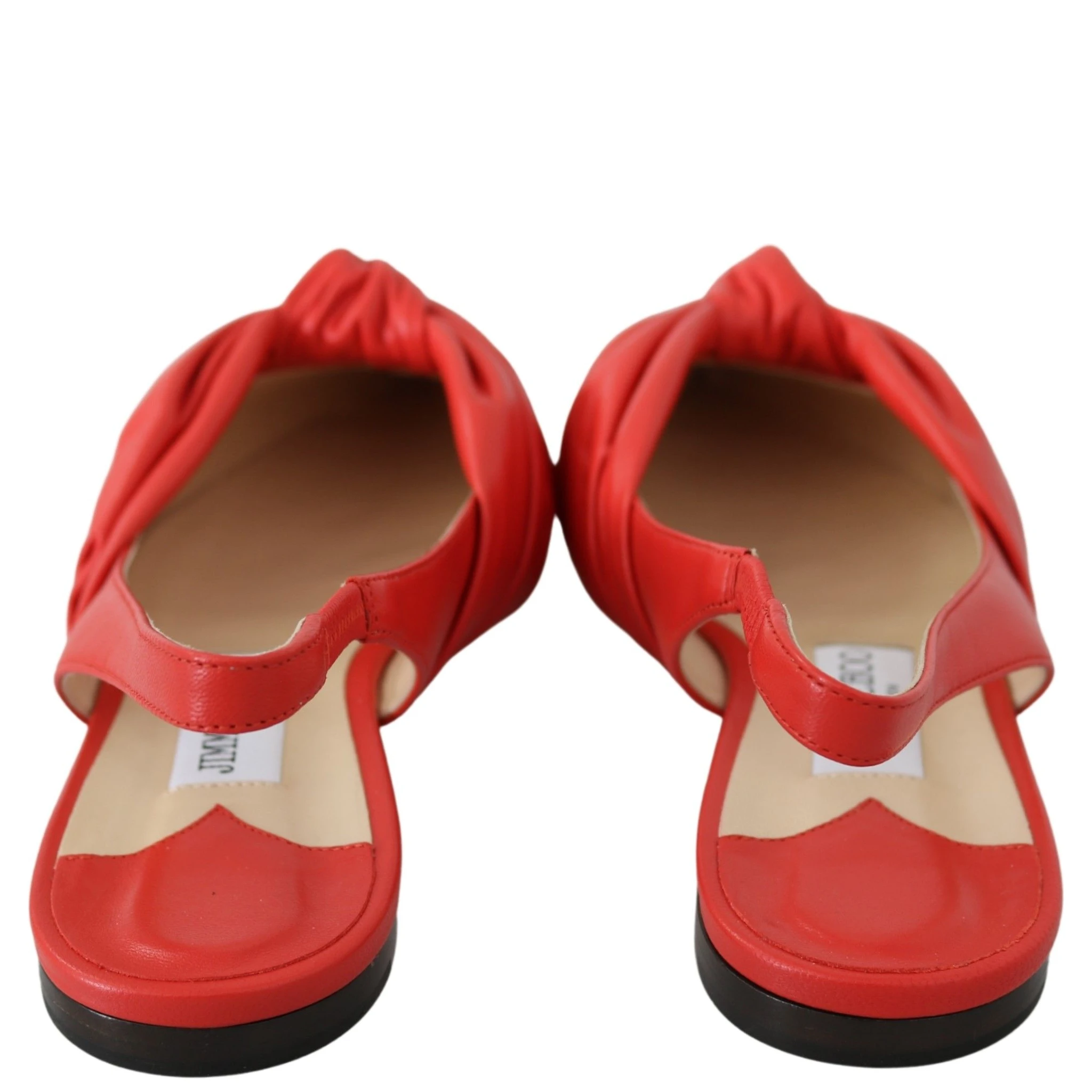 Annabell Flat Nap Chilli Leather Flat Shoes