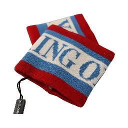 Multicolor King Of My Life Cashmere Wristband