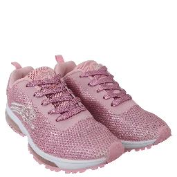 Pink Blush Polyester Gretel Sneakers Shoes