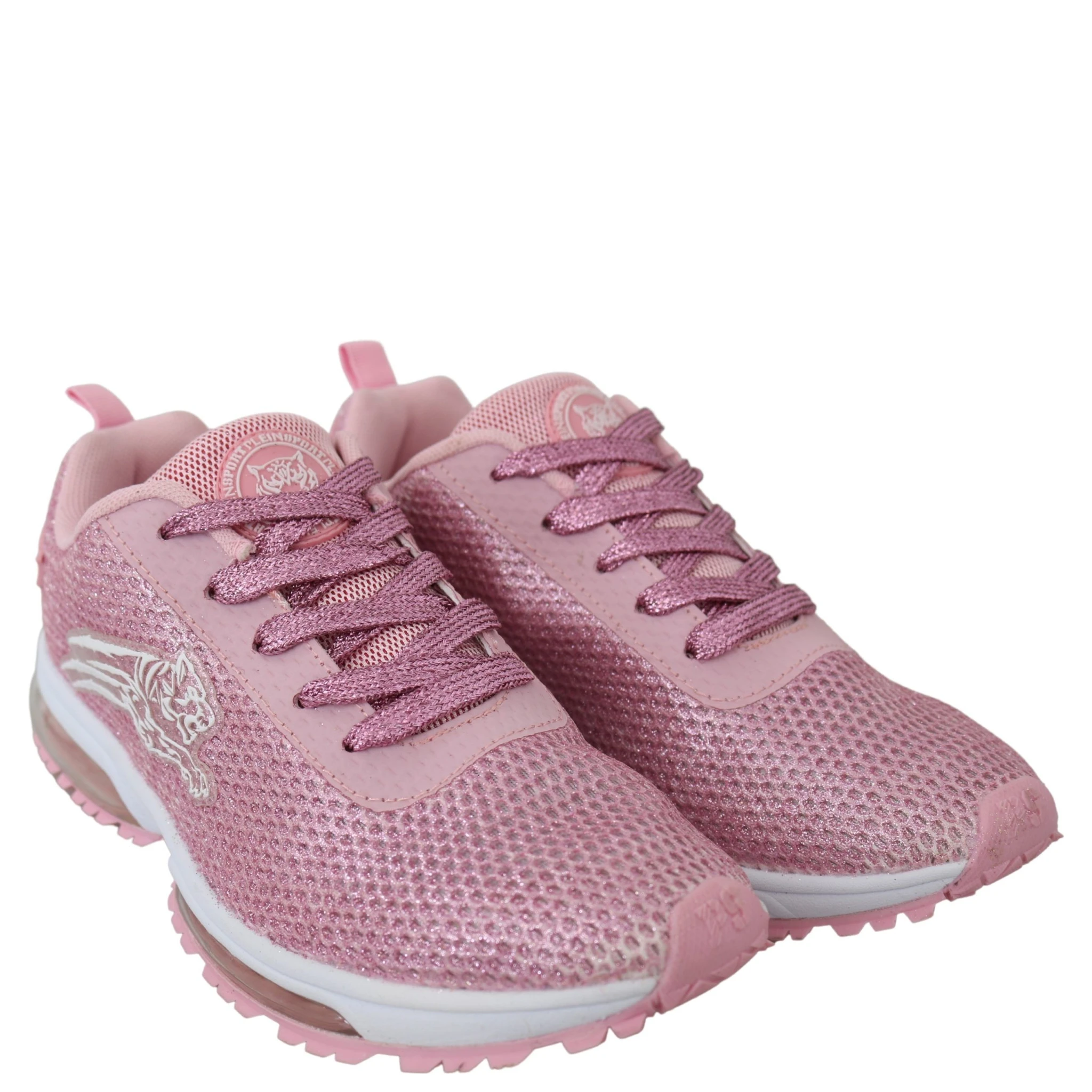 Pink Blush Polyester Gretel Sneakers Shoes