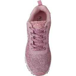 Pink Blush Polyester Gretel Sneakers Shoes