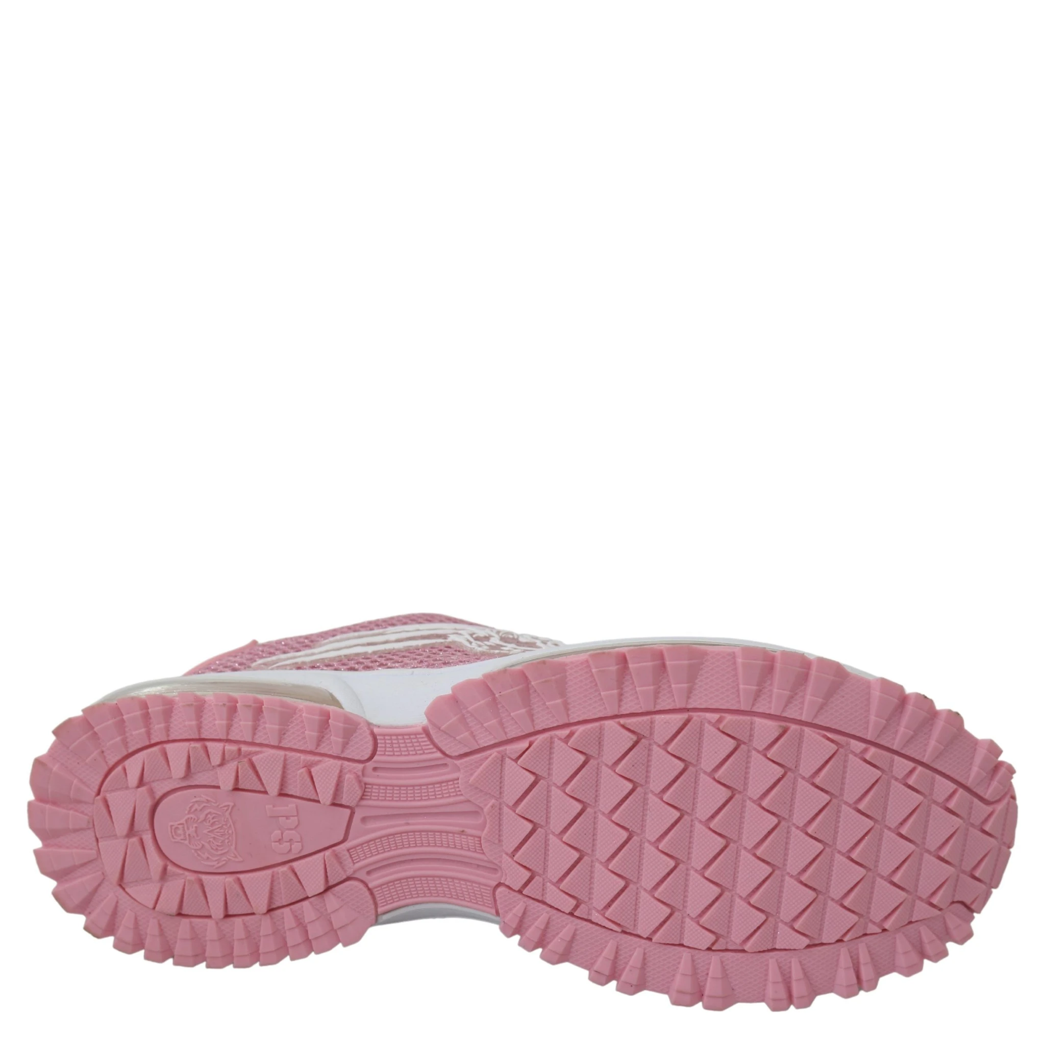 Pink Blush Polyester Gretel Sneakers Shoes