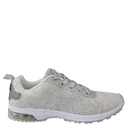 Silver Polyester Gretel Sneakers Shoes