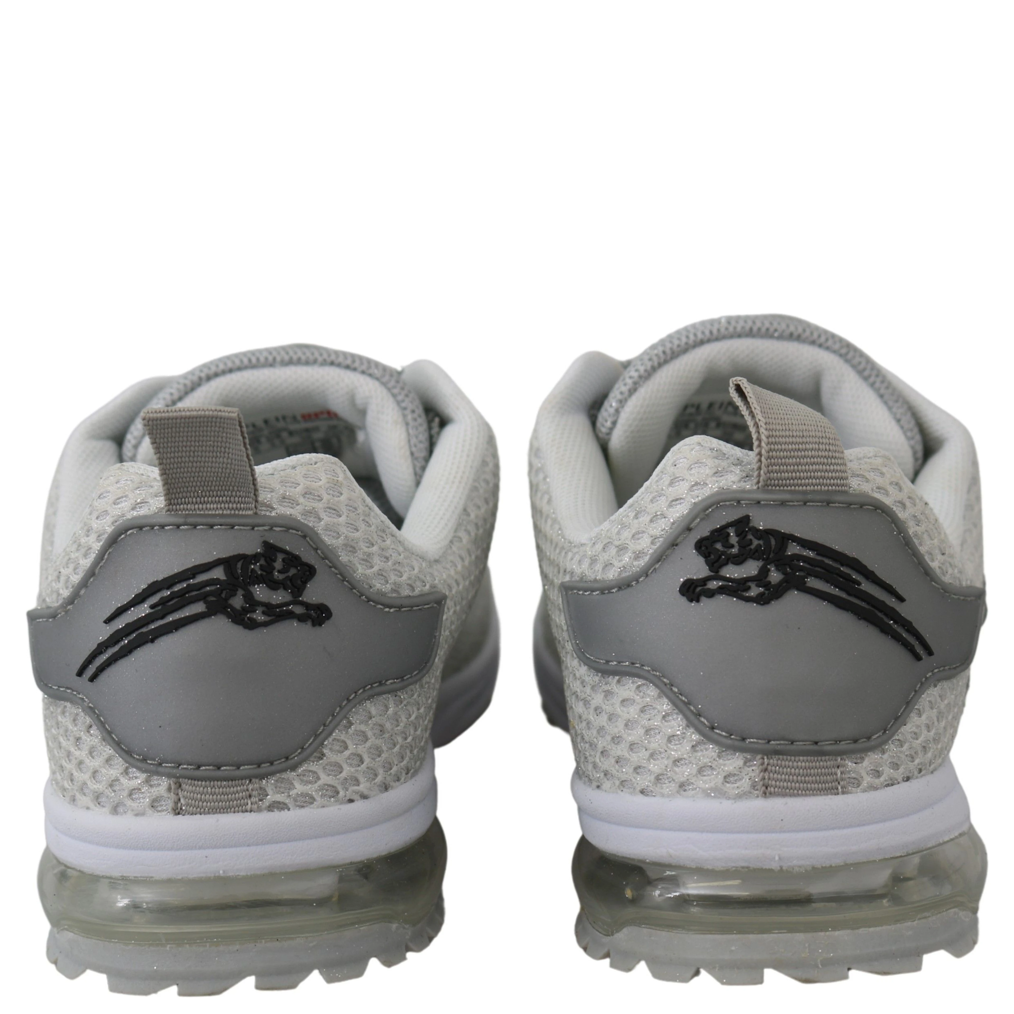 Silver Polyester Gretel Sneakers Shoes