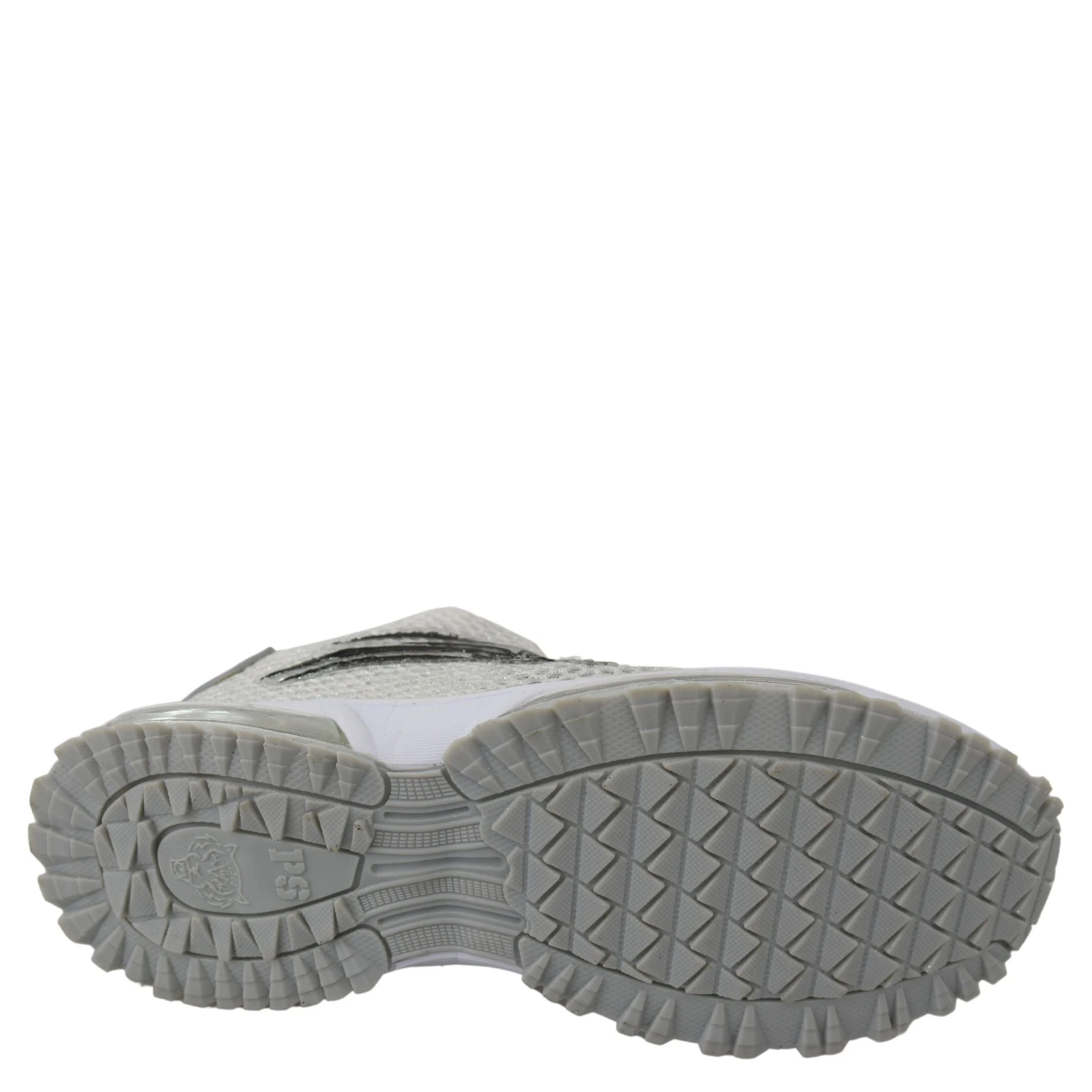 Silver Polyester Gretel Sneakers Shoes