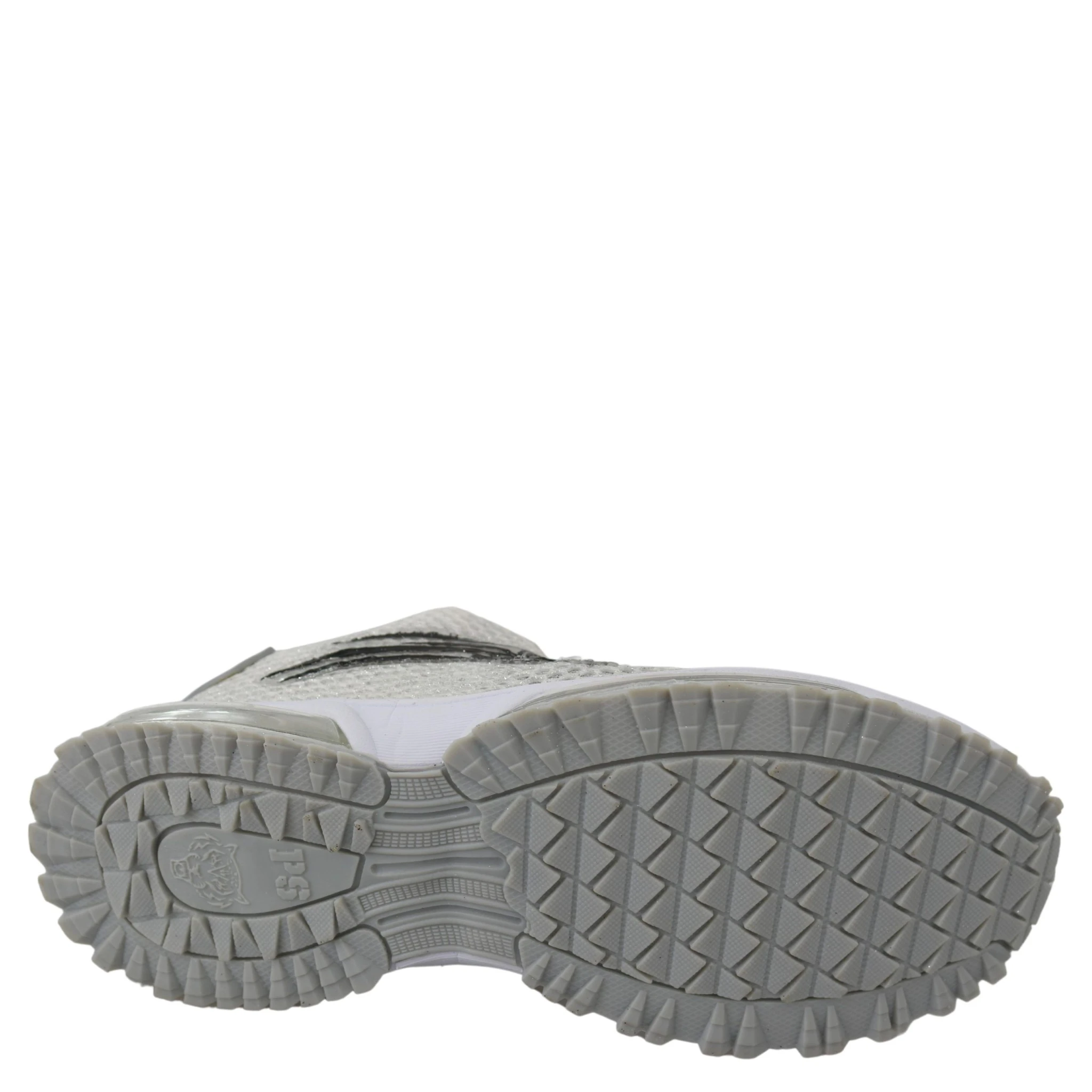 Silver Polyester Gretel Sneakers Shoes