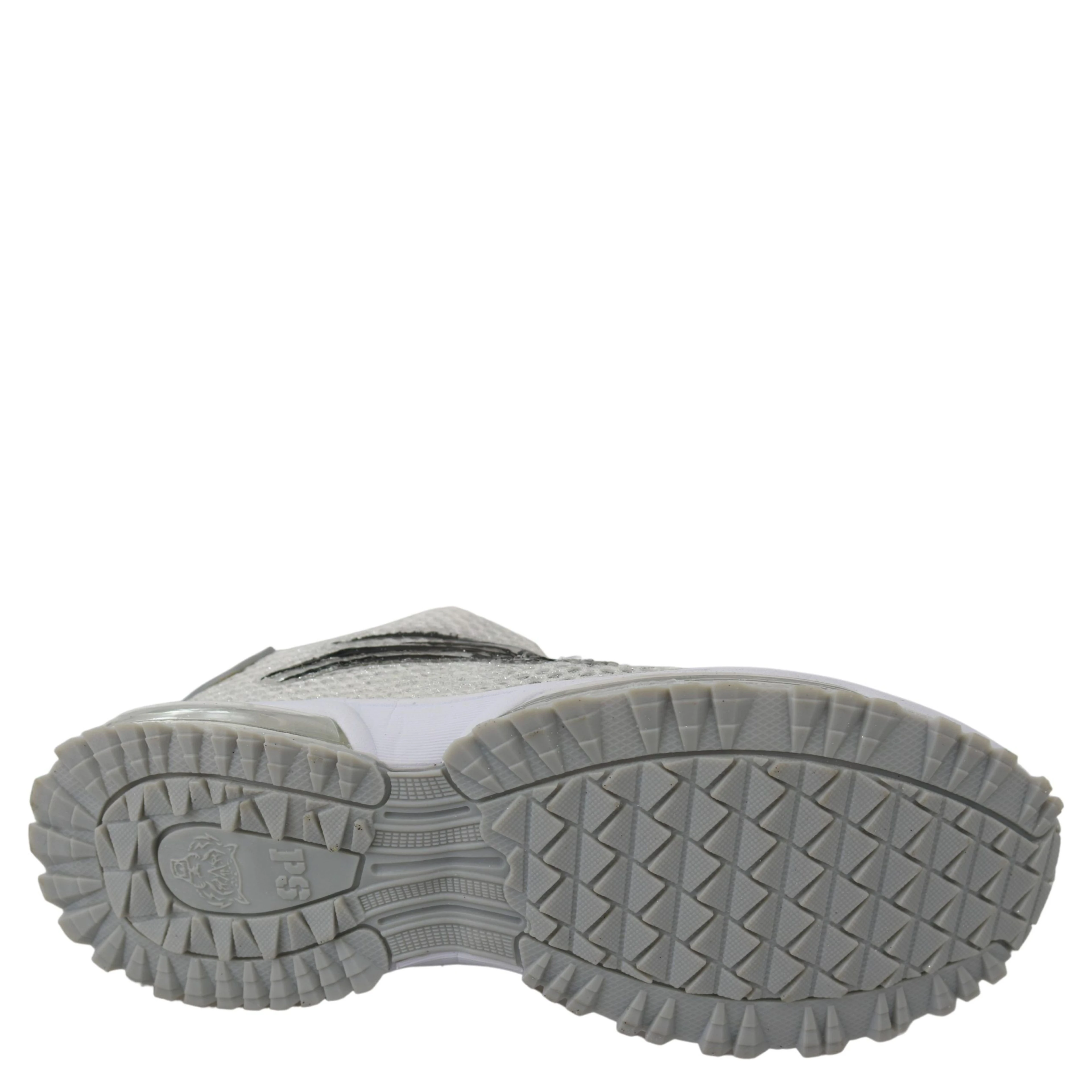 Silver Polyester Gretel Sneakers Shoes