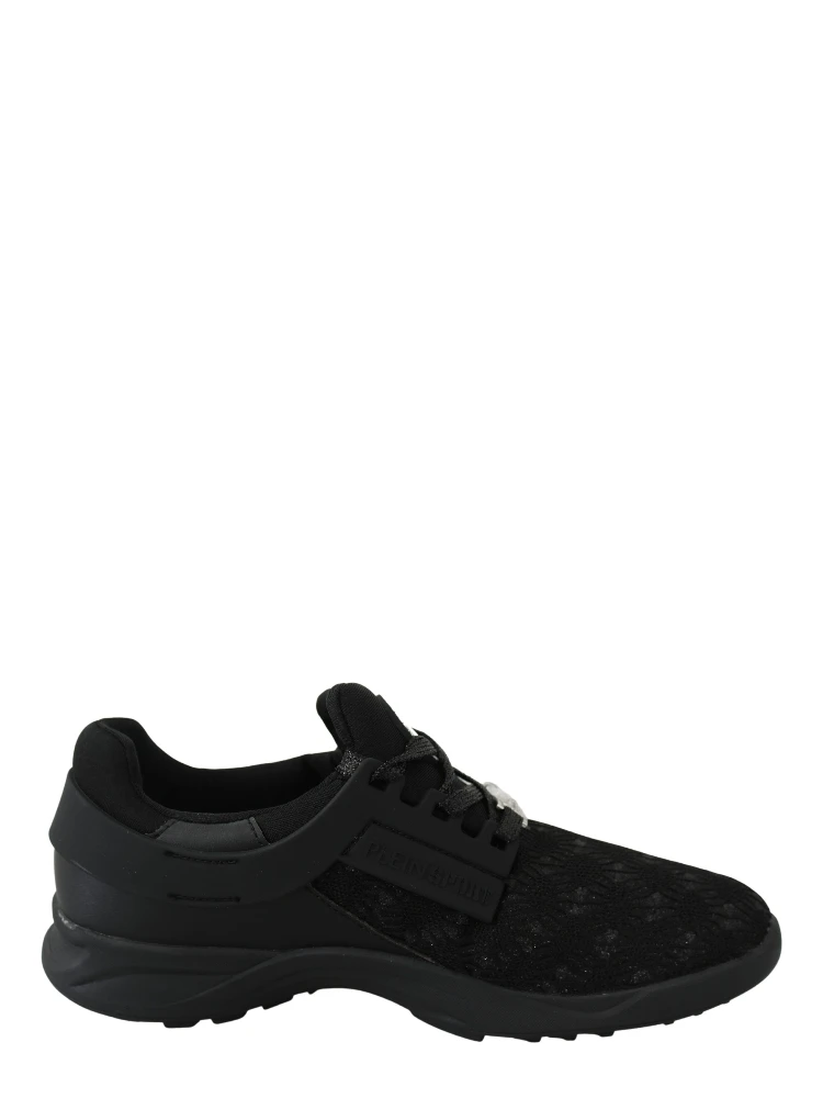 Black Polyester Runner Beth Sneakers Shoes alternative