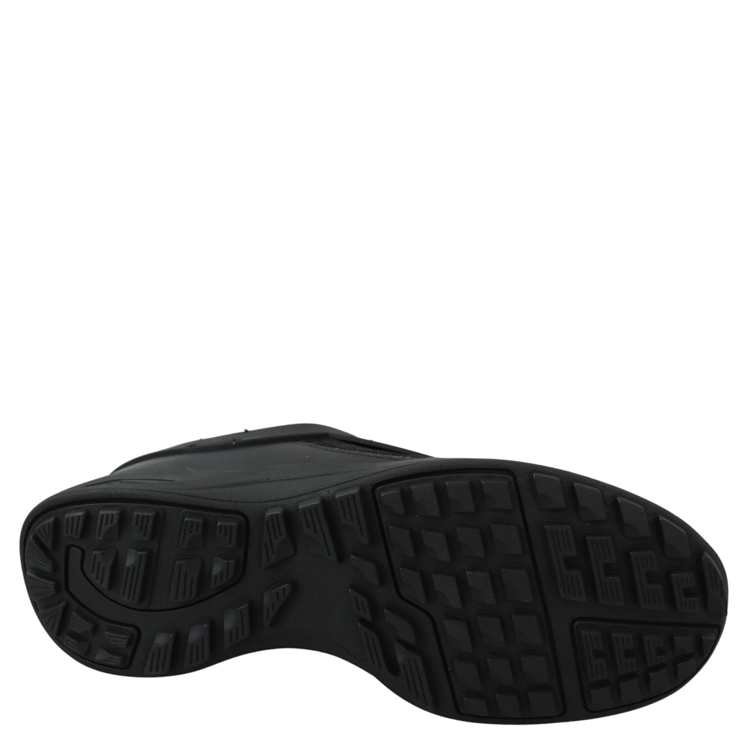 Black Polyester Runner Beth Sneakers Shoes