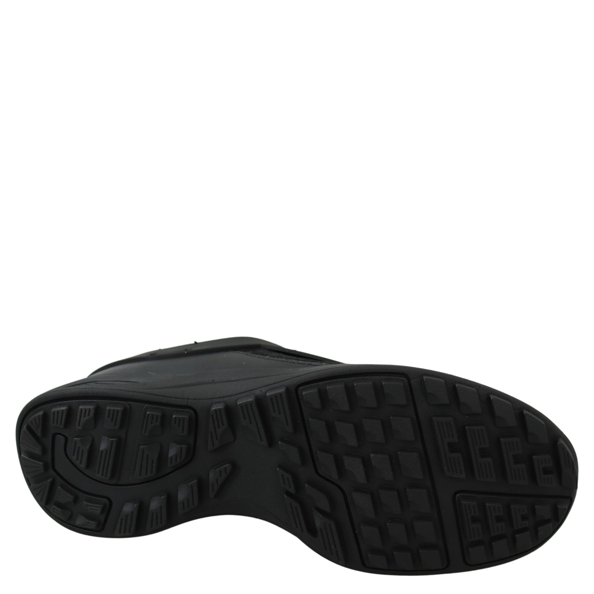 Black Polyester Runner Beth Sneakers Shoes