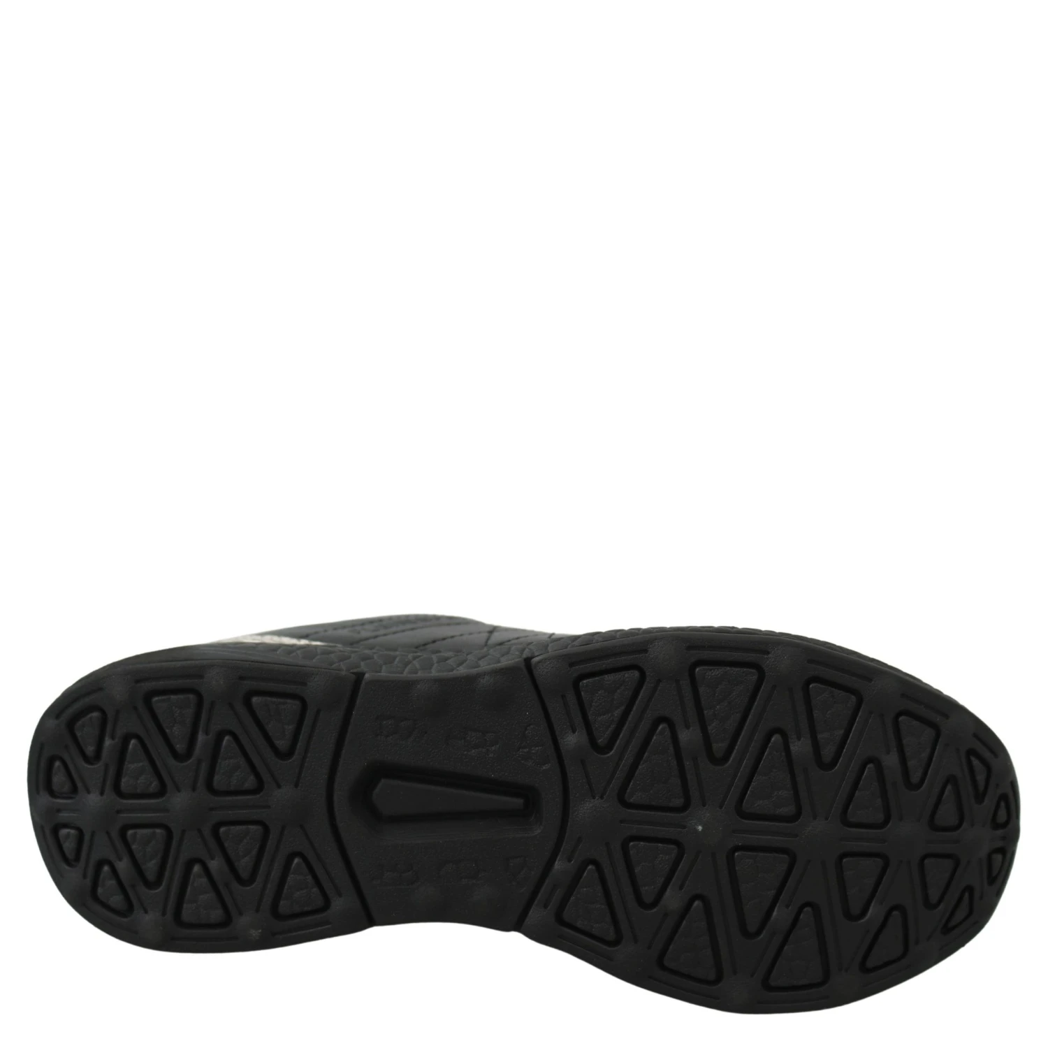 Black Polyester Runner Gisella Sneakers Shoes