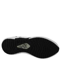 White Polyester Adrian Sneakers Shoes