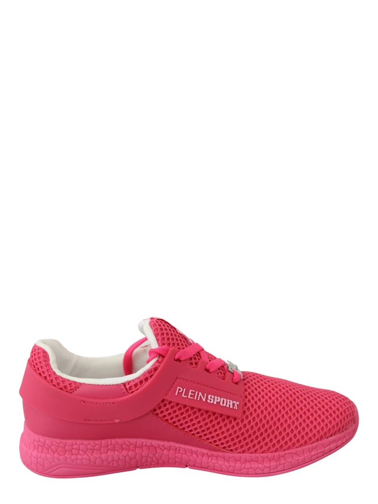 Fuxia Beetroot Polyester Runner Becky Sneakers Shoes alternative