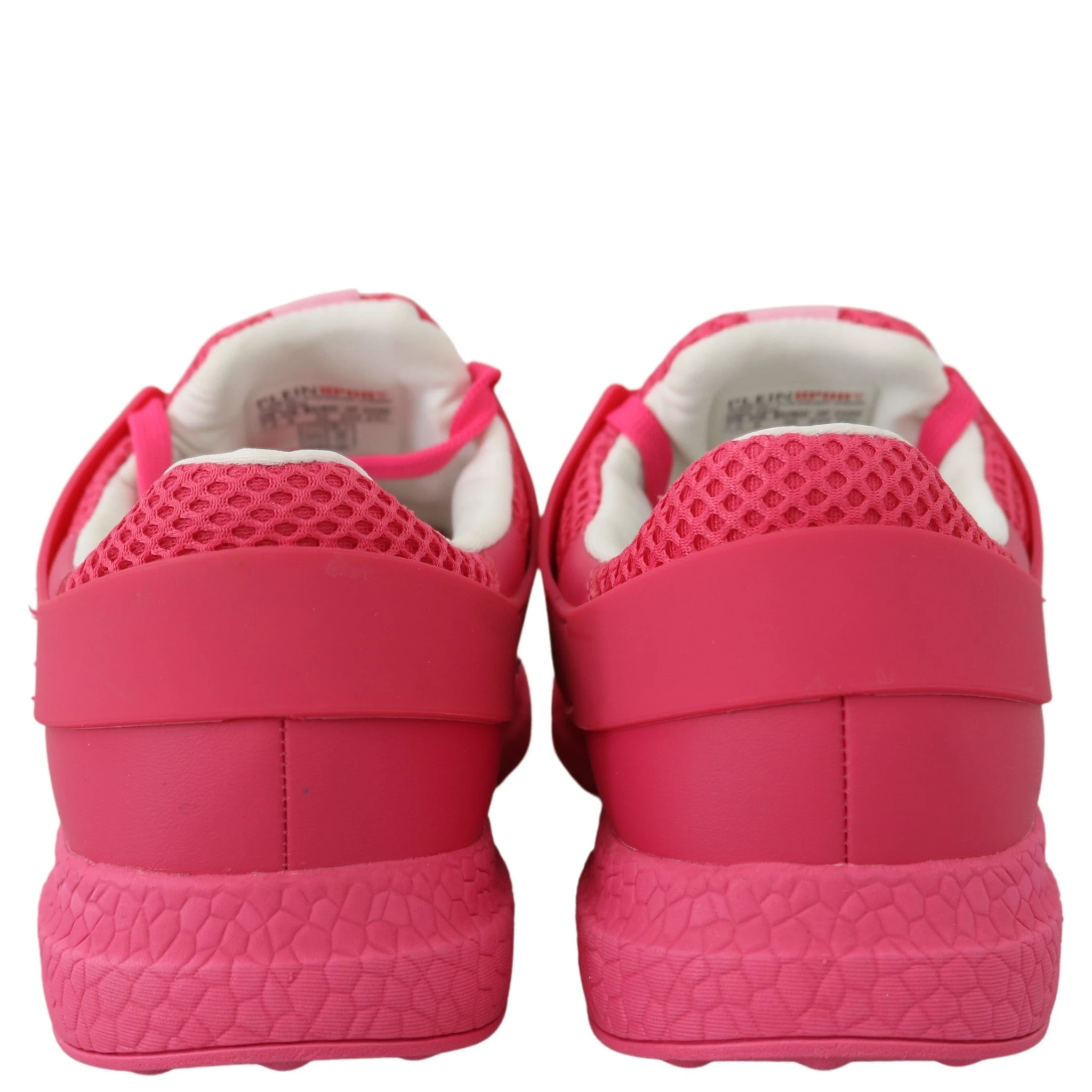 Fuxia Beetroot Polyester Runner Becky Sneakers Shoes