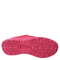Fuxia Beetroot Polyester Runner Becky Sneakers Shoes