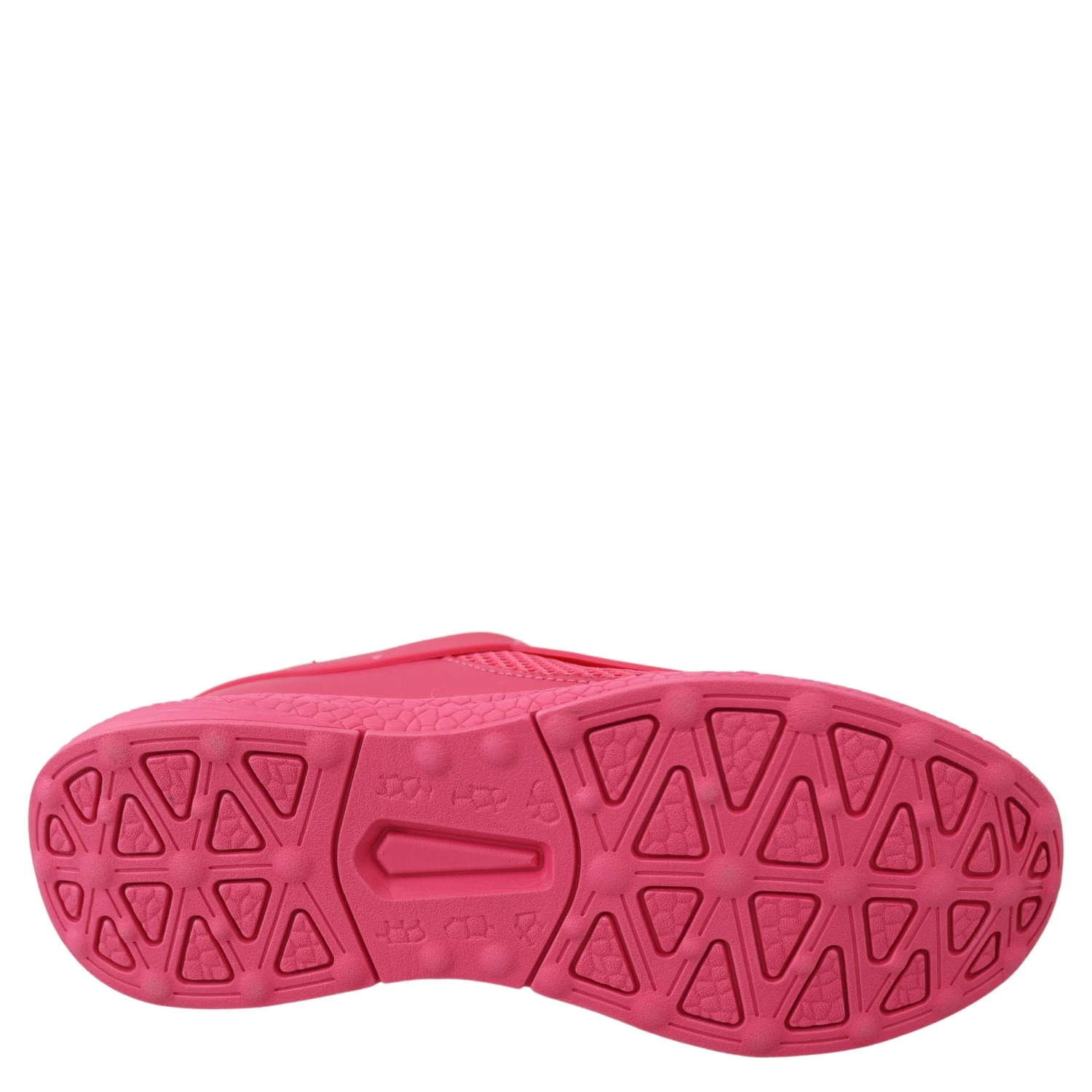 Fuxia Beetroot Polyester Runner Becky Sneakers Shoes
