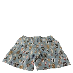 Blue Seashell Beachwear Swimwear Shorts