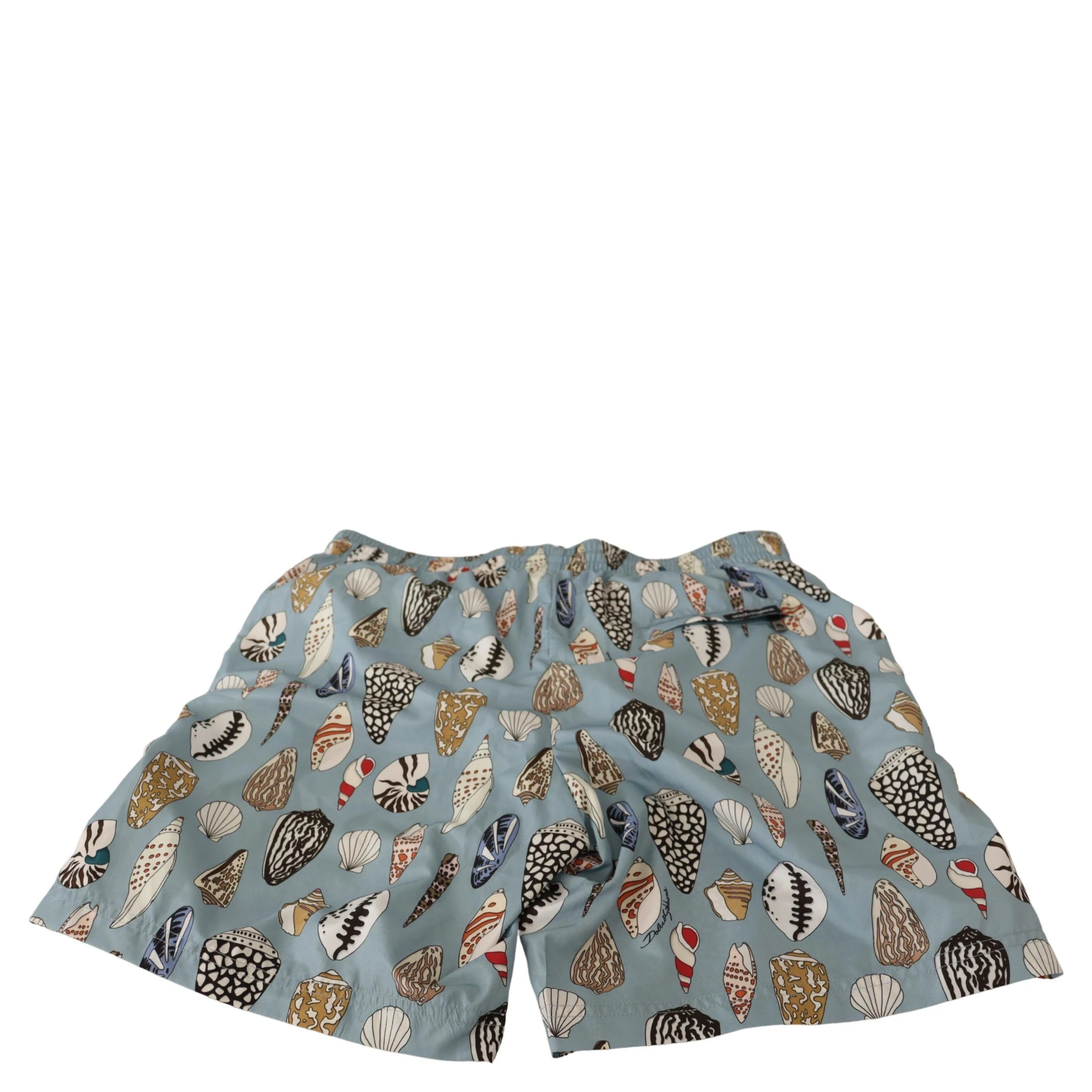Blue Seashell Beachwear Swimwear Shorts