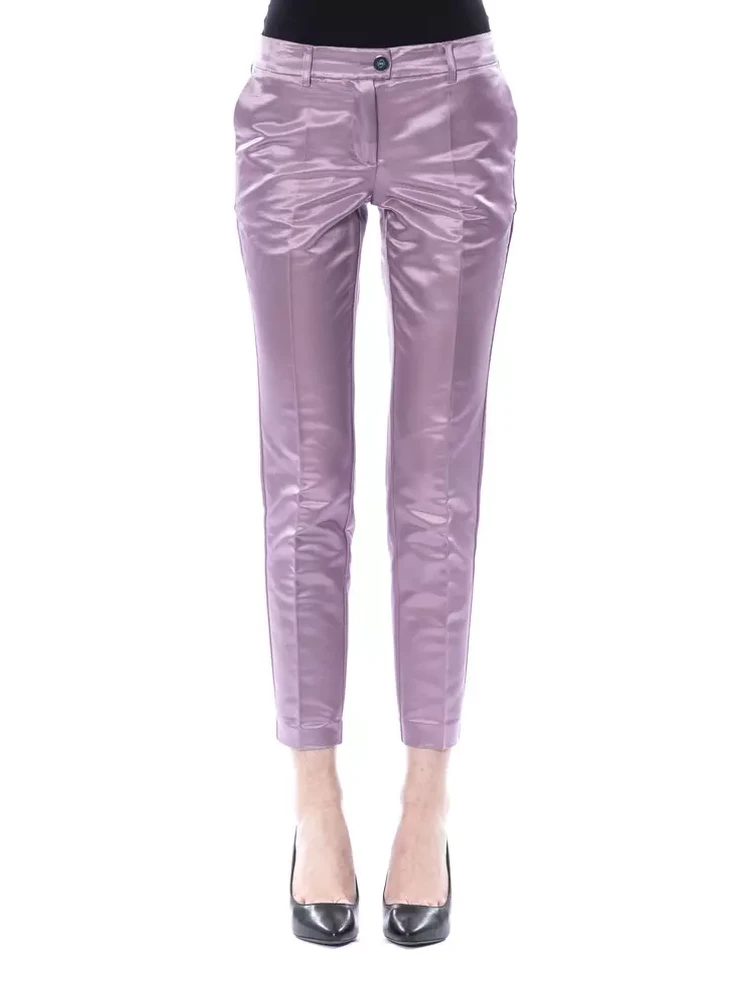 Purple Cotton Pant
