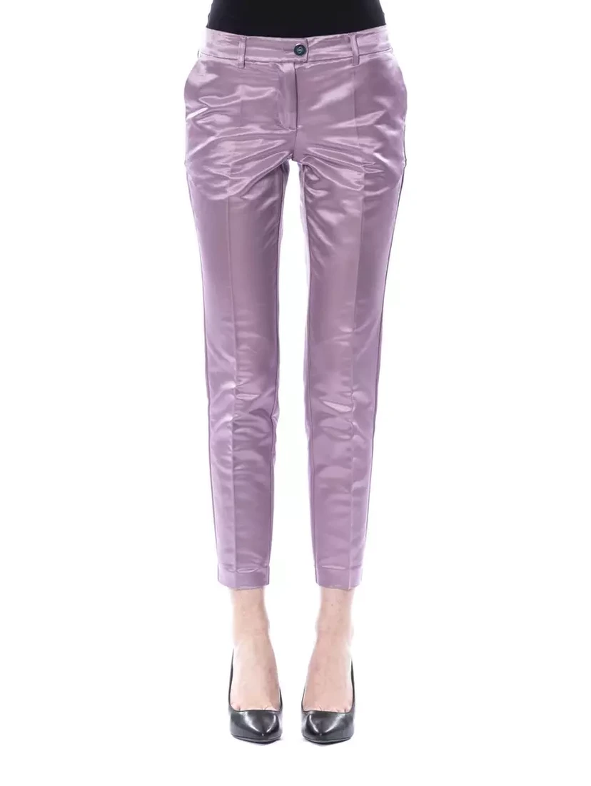 Purple Cotton Pant