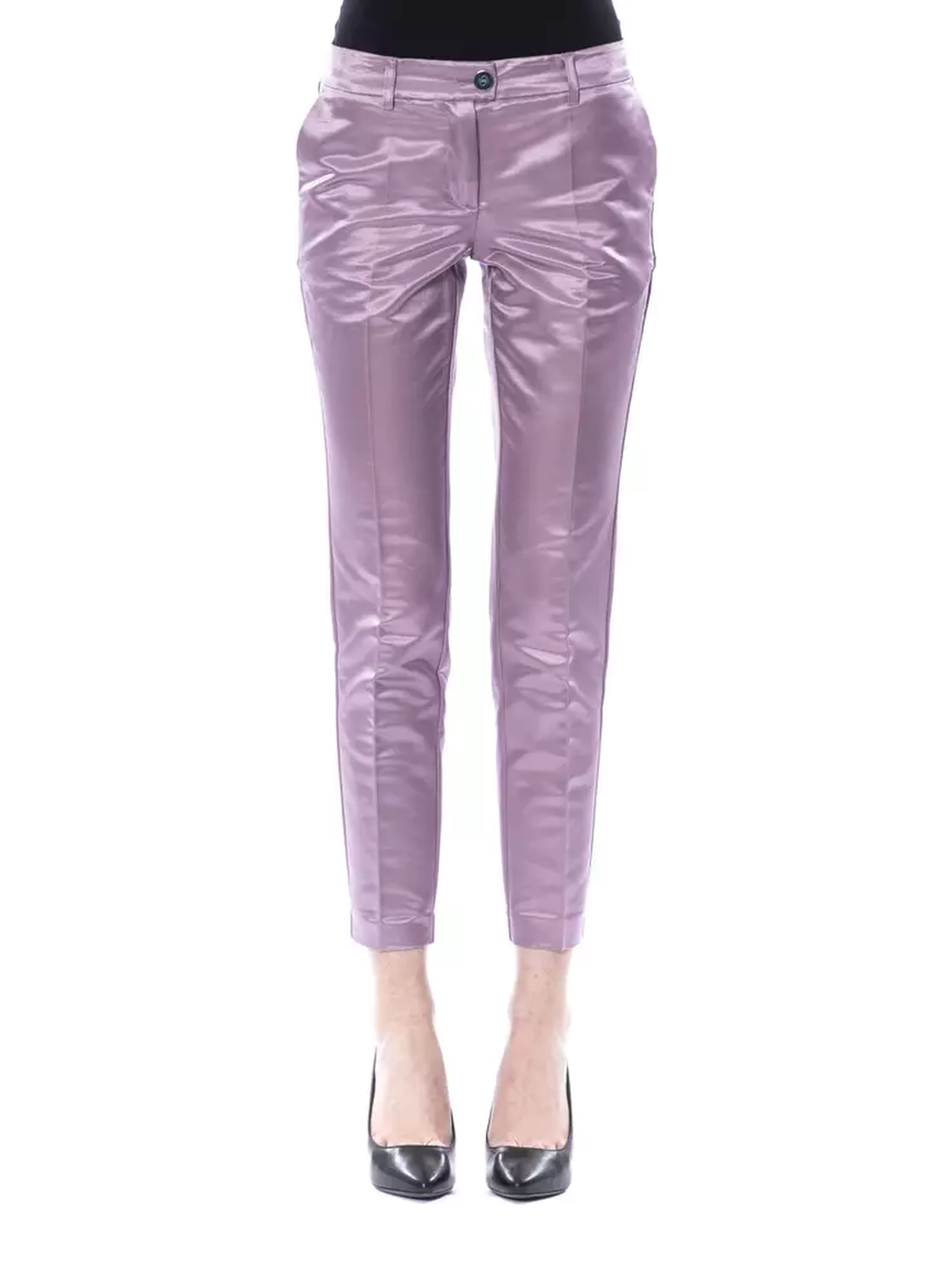 Purple Cotton Pant