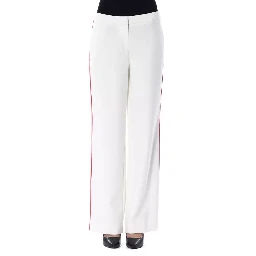 White Polyester Pant