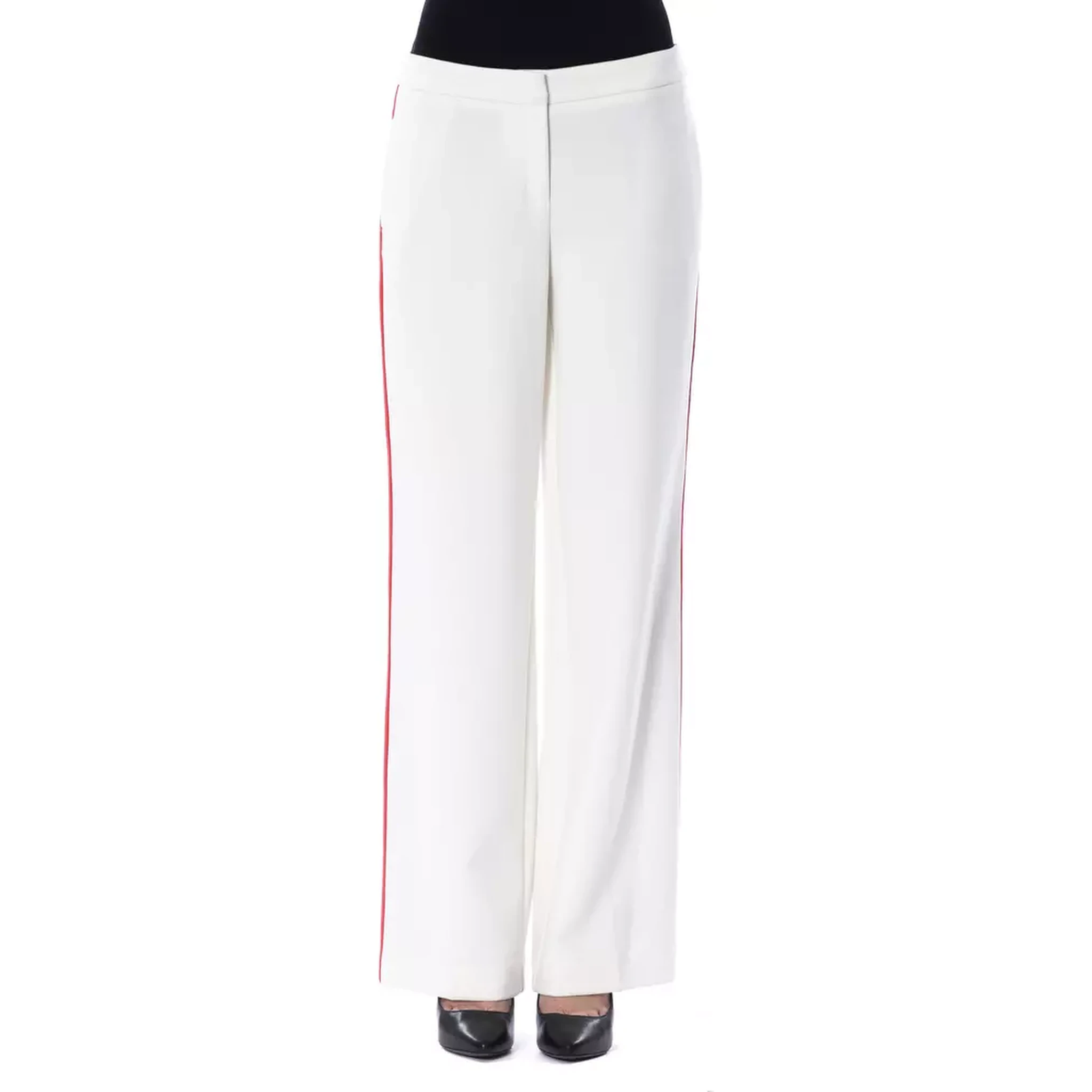White Polyester Pant