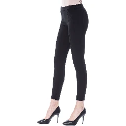 Black Polyester Pant
