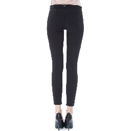 Black Polyester Pant