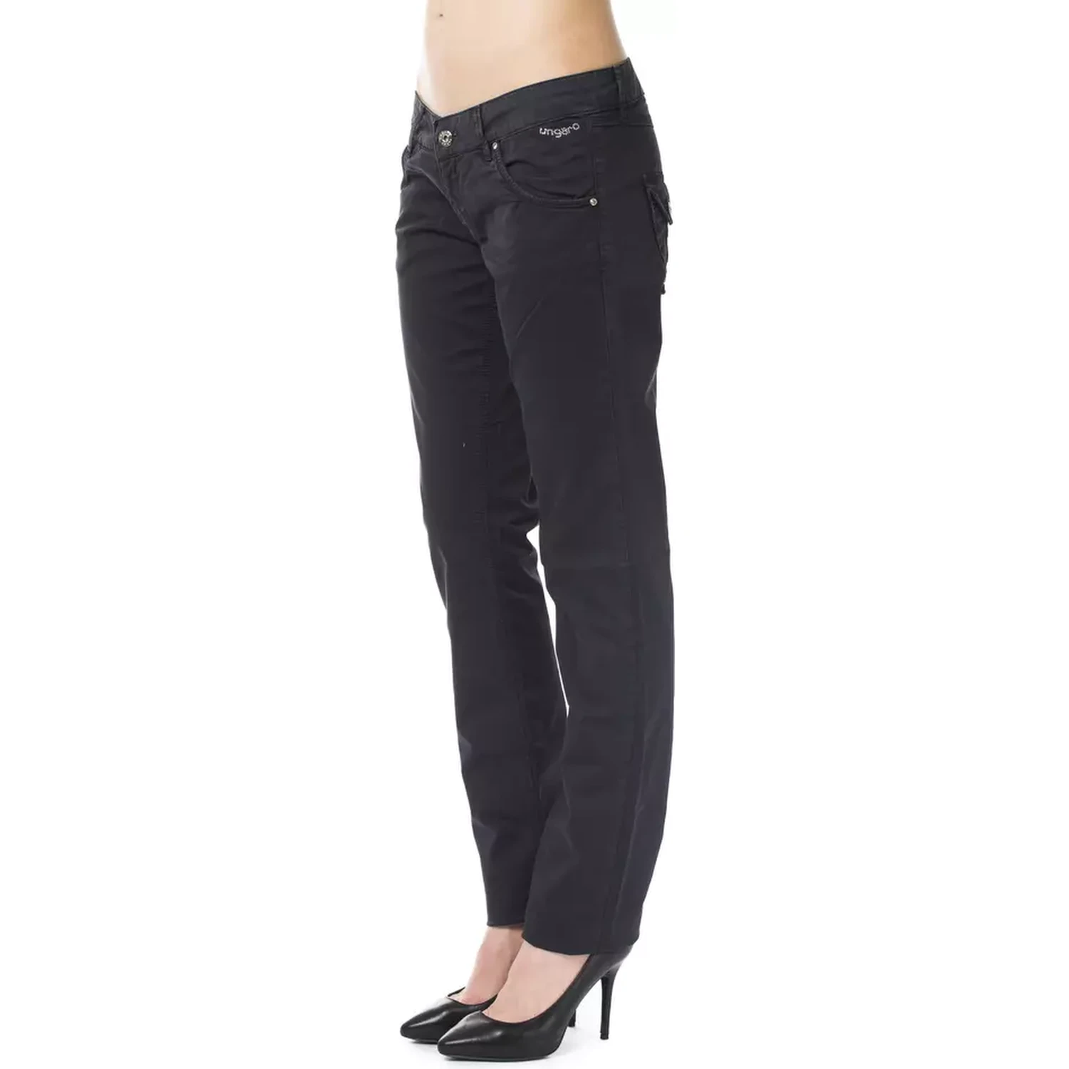Blue Cotton Pant