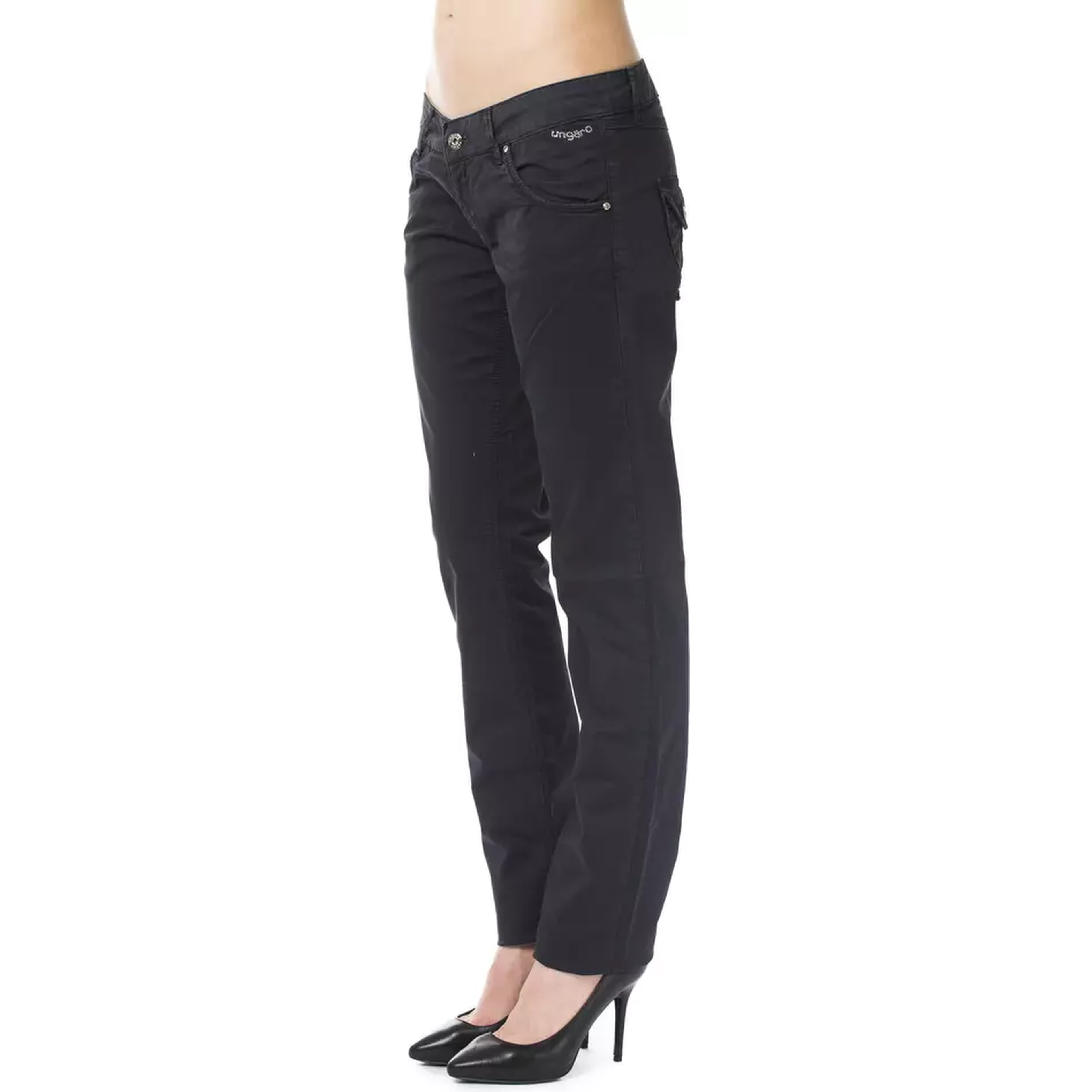 Blue Cotton Pant