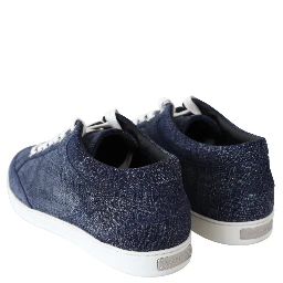 Miami Blue Denim Sneakers