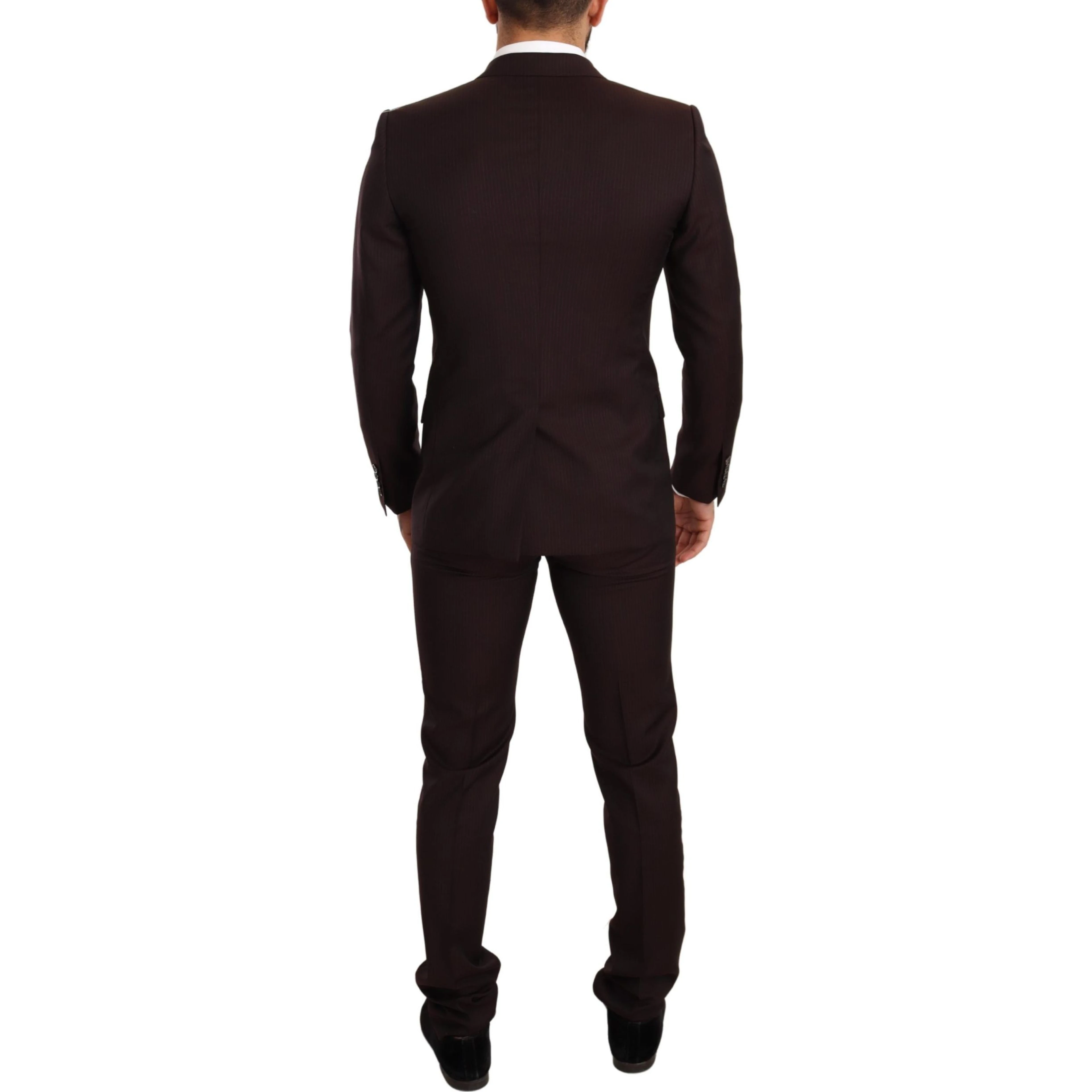 Bordeaux Wool MARTINI Slim Fit Suit