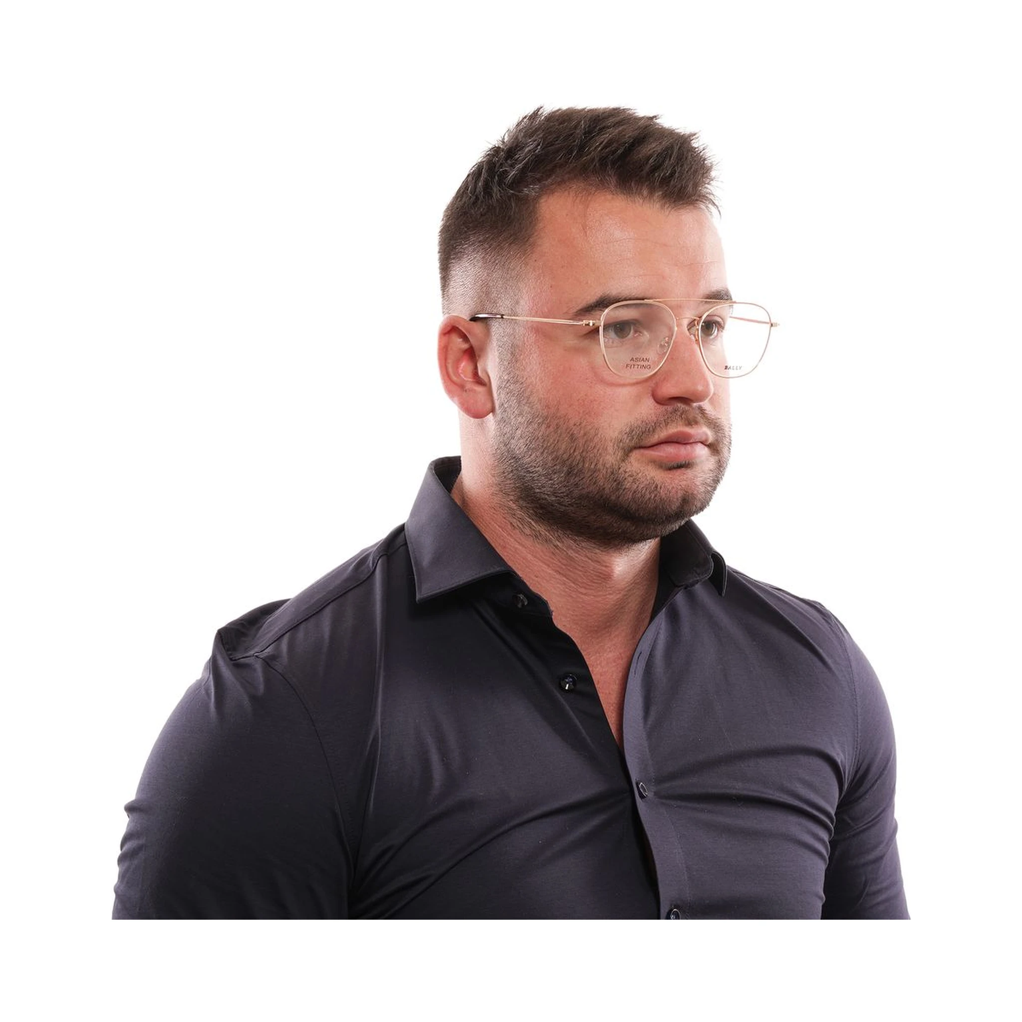 Gold Metal & Plastic Glasses (Frames)