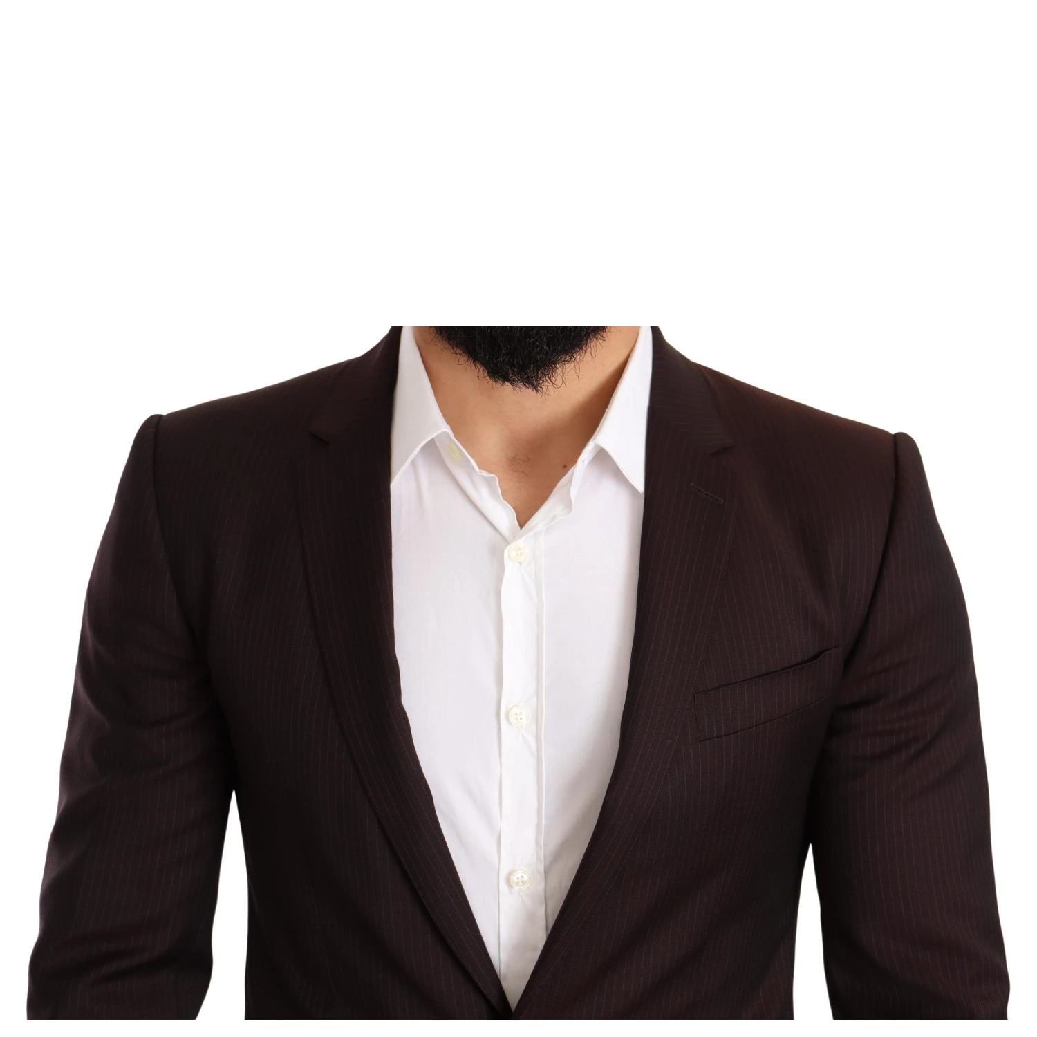 Bordeaux Wool MARTINI Slim Fit Suit