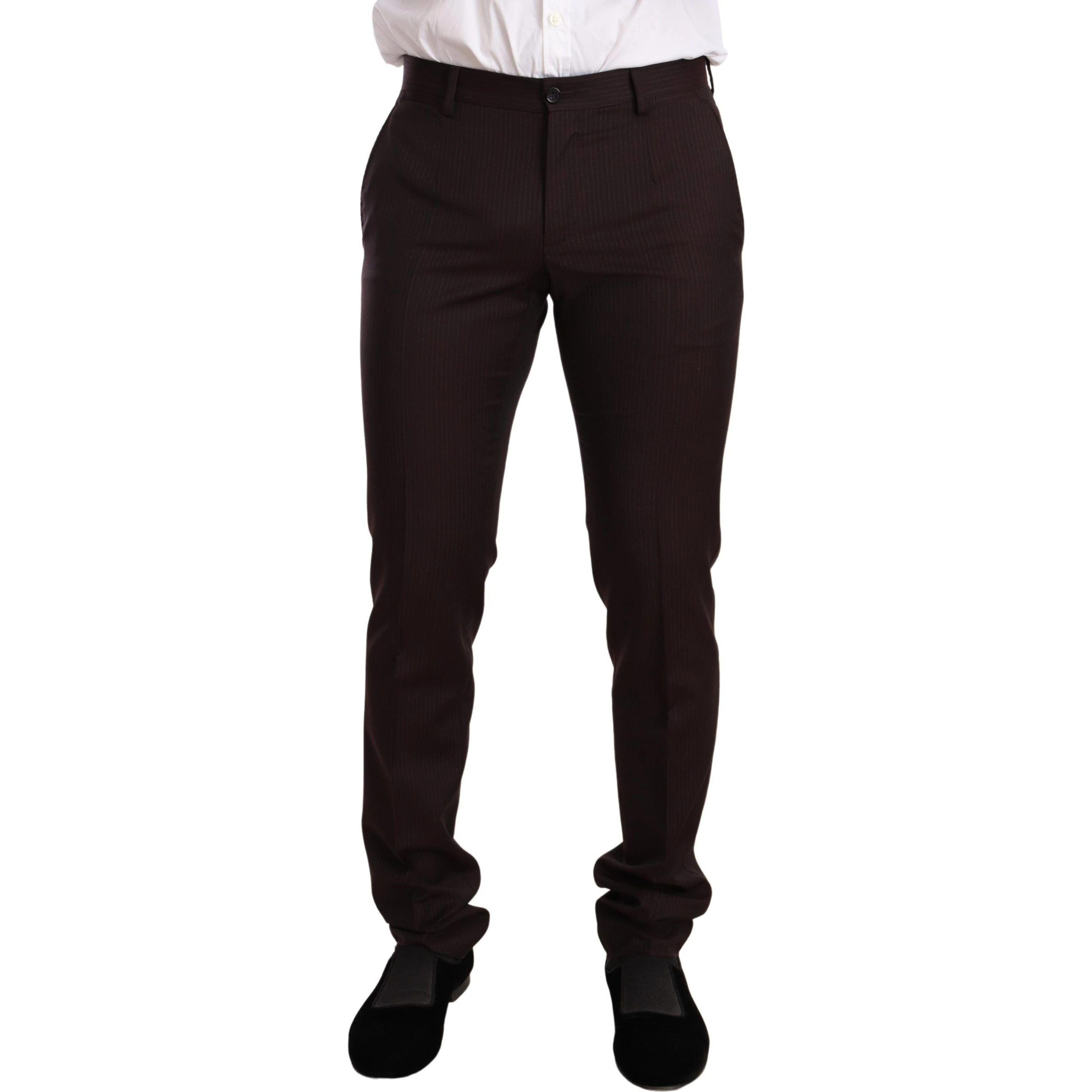 Bordeaux Wool MARTINI Slim Fit Suit