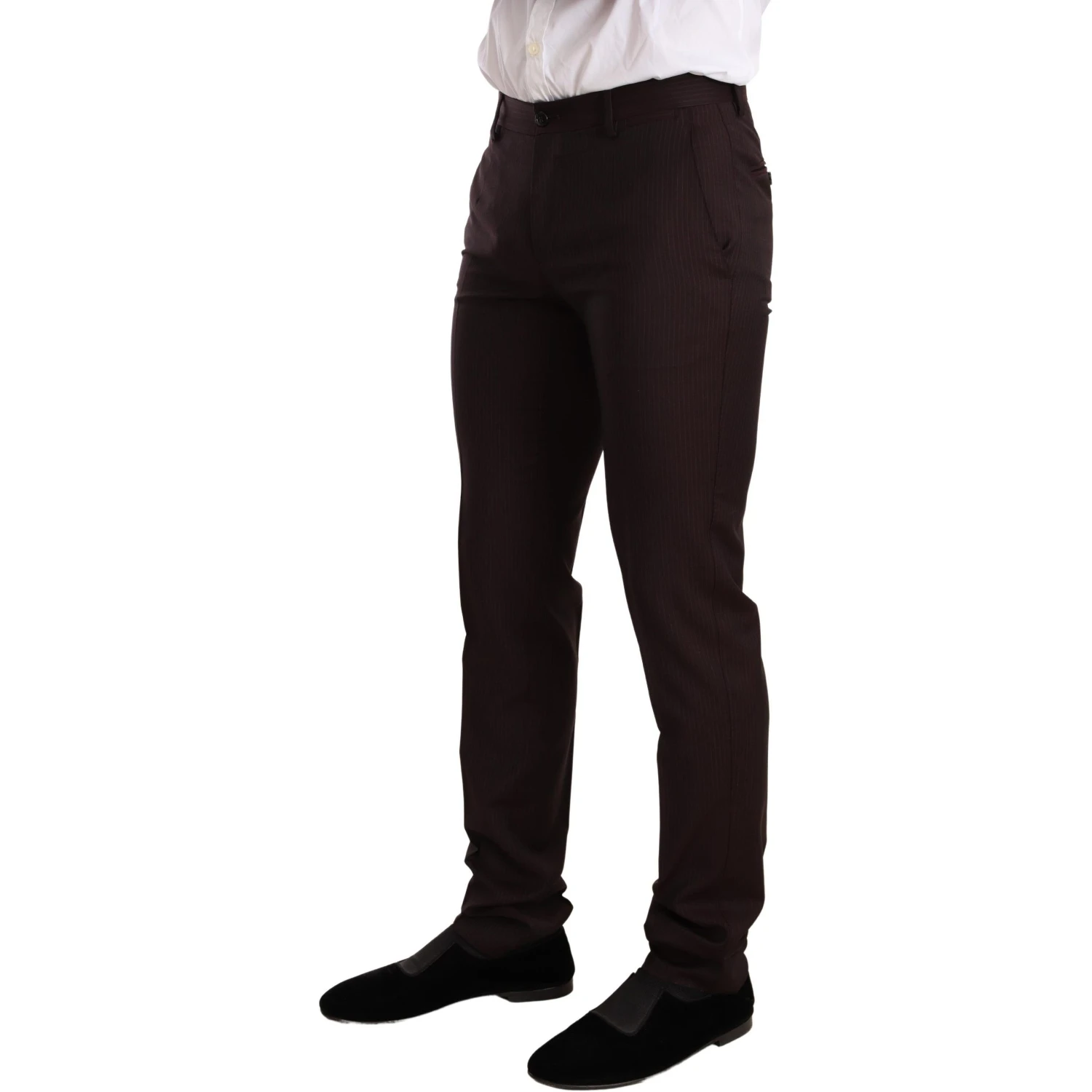 Bordeaux Wool MARTINI Slim Fit Suit