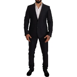 Blue Pattern MARTINI SLIM FIT 2 Piece Suit