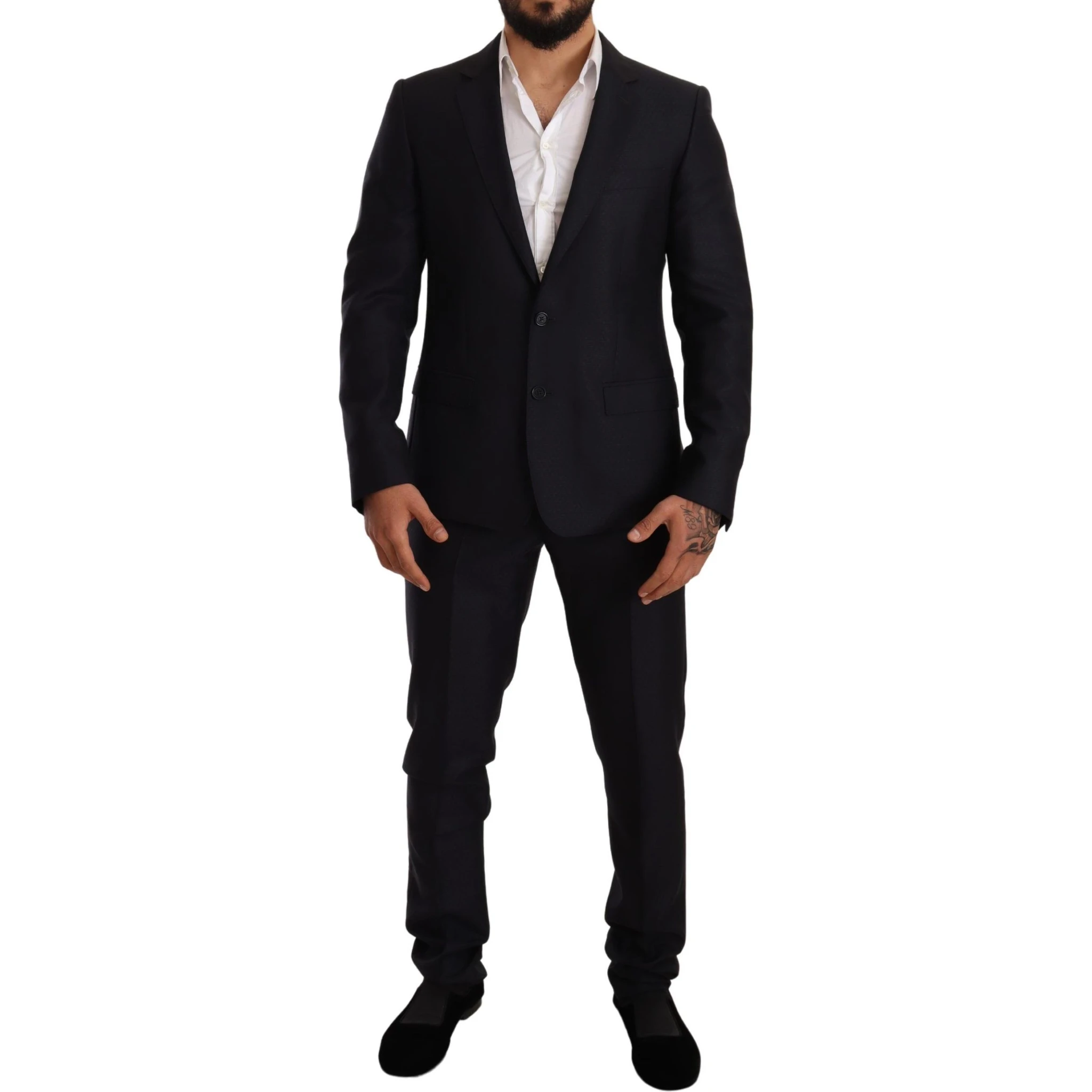 Blue Pattern MARTINI SLIM FIT 2 Piece Suit