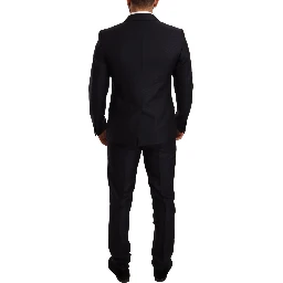 Blue Pattern MARTINI SLIM FIT 2 Piece Suit