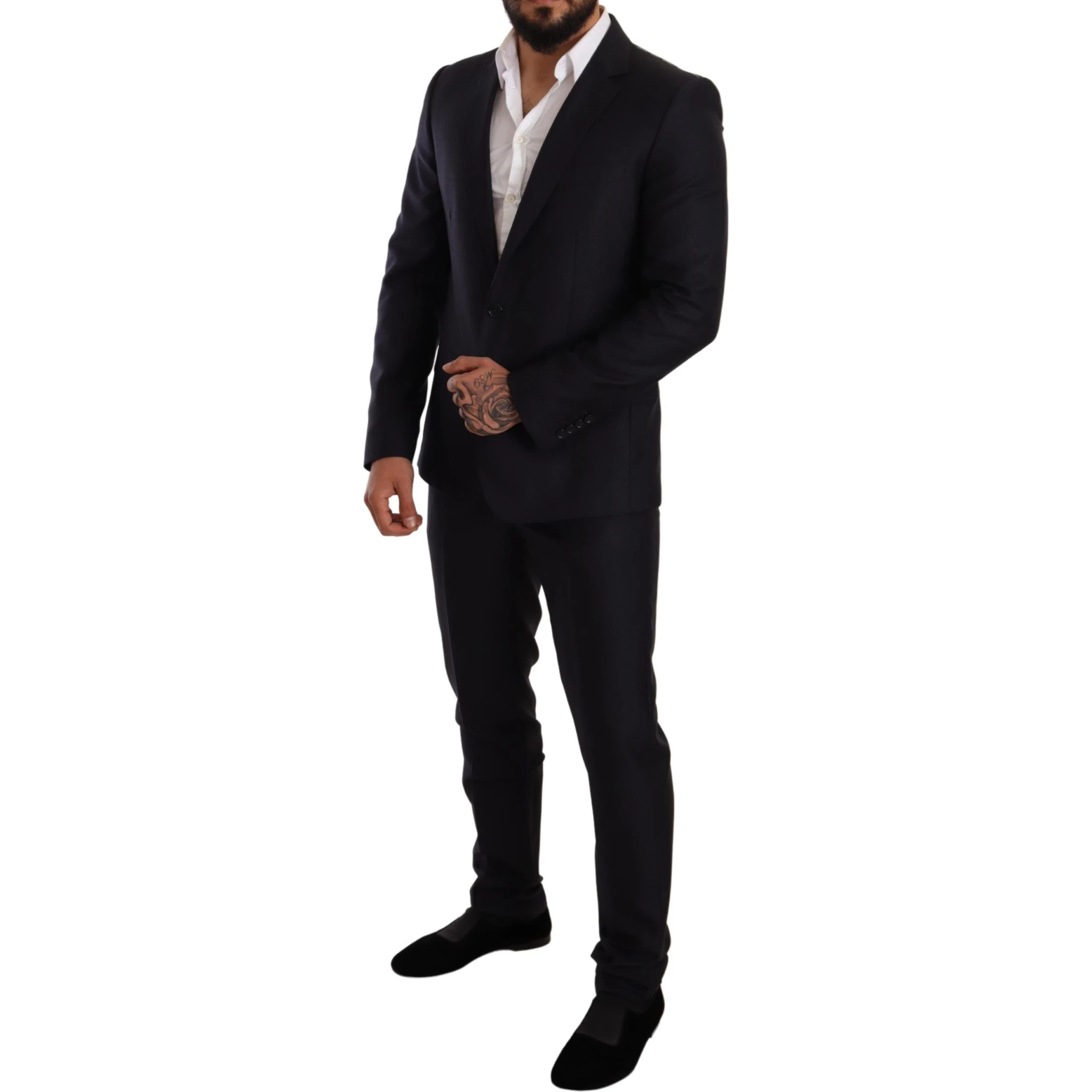 Blue Pattern MARTINI SLIM FIT 2 Piece Suit