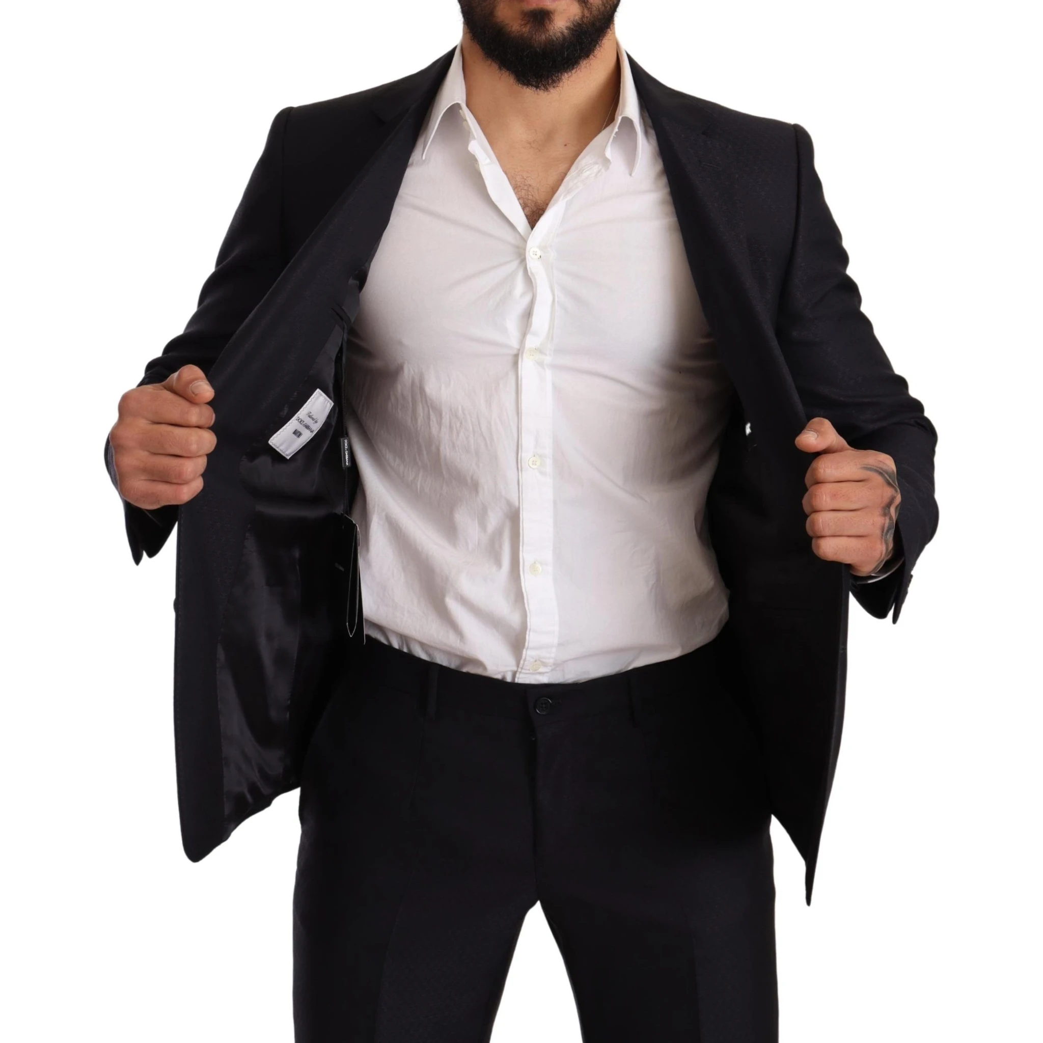 Blue Pattern MARTINI SLIM FIT 2 Piece Suit