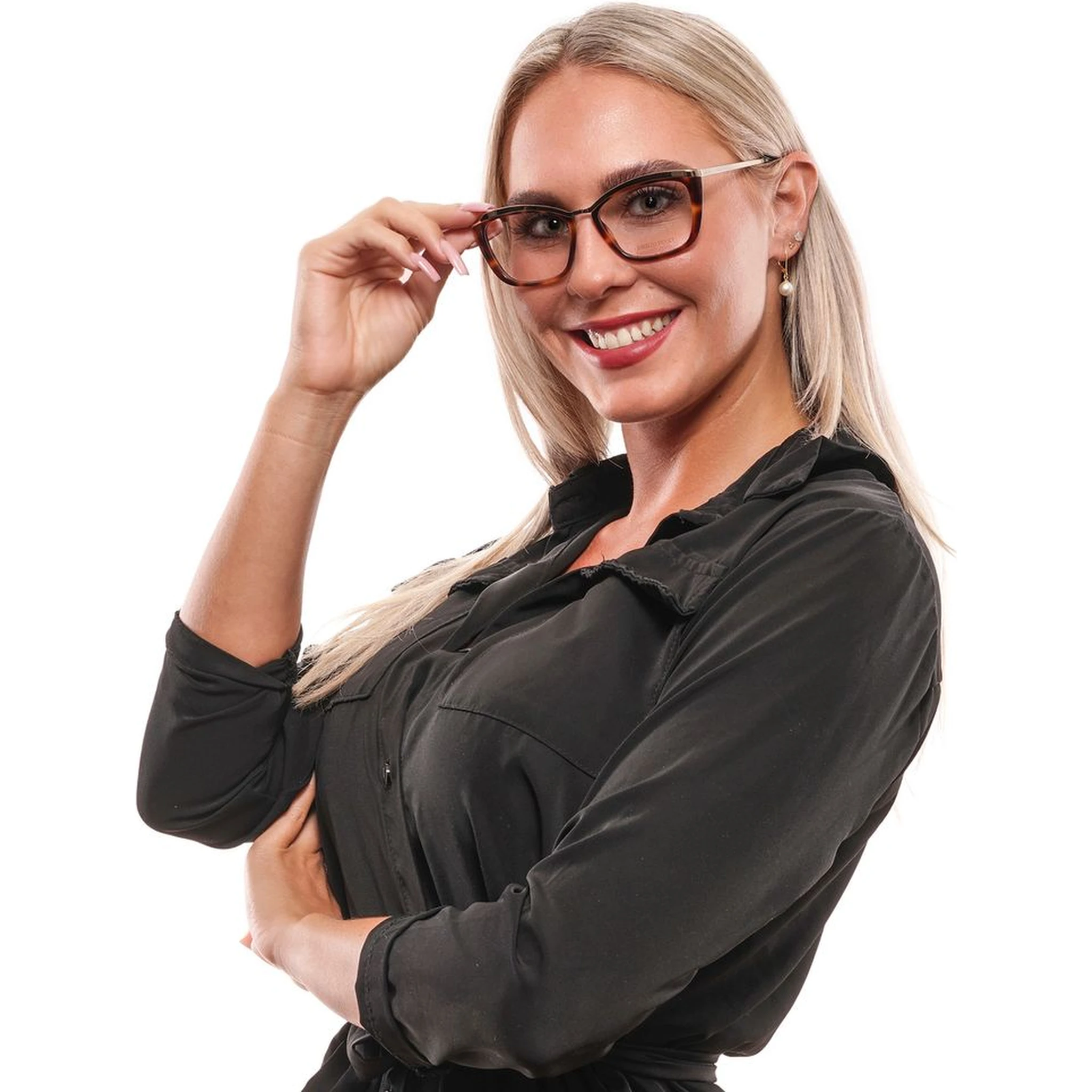 Brown Metal & Plastic Glasses (Frames)