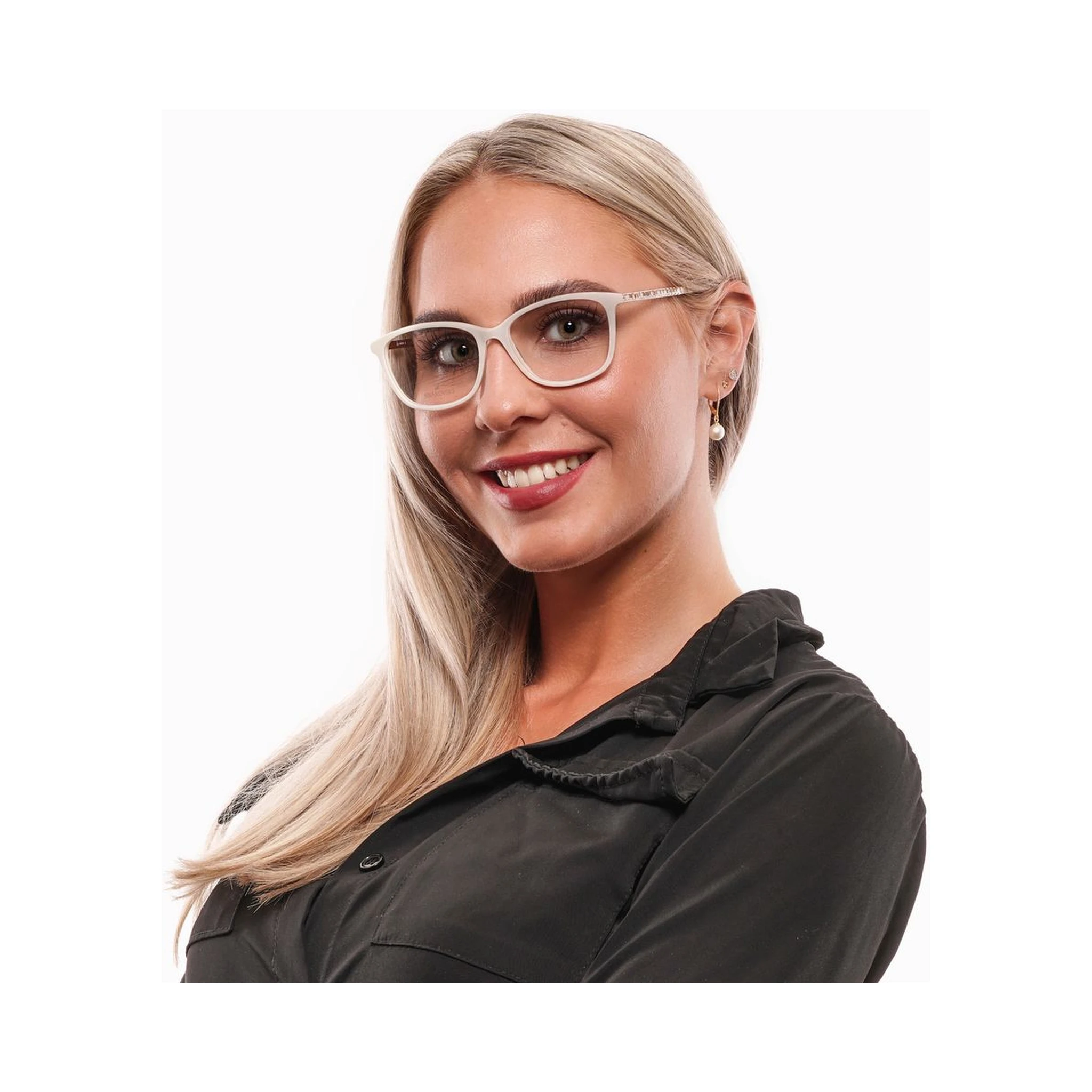 White Metal & Plastic Glasses (Frames)