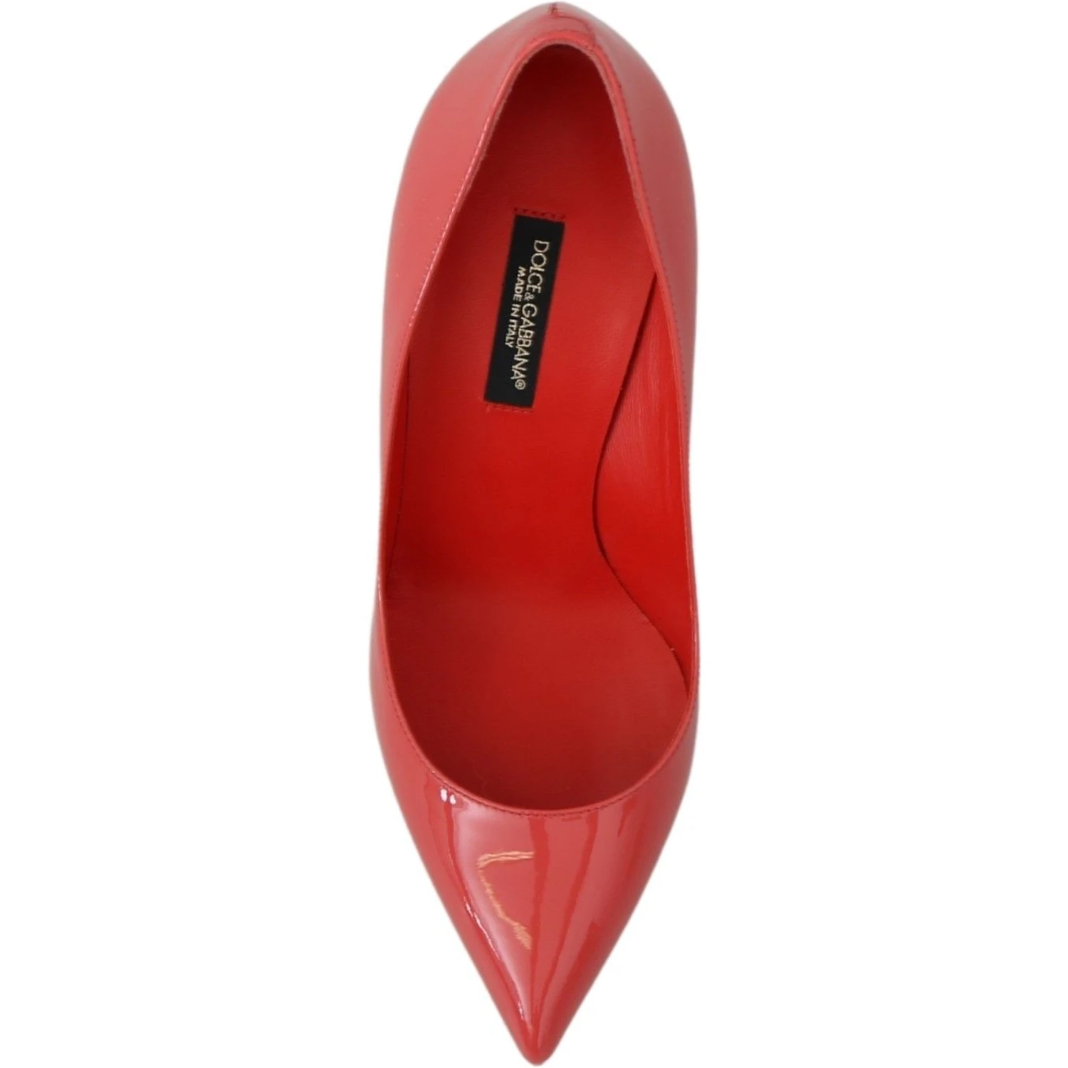 Dark Pink Patent Leather Heels Pumps