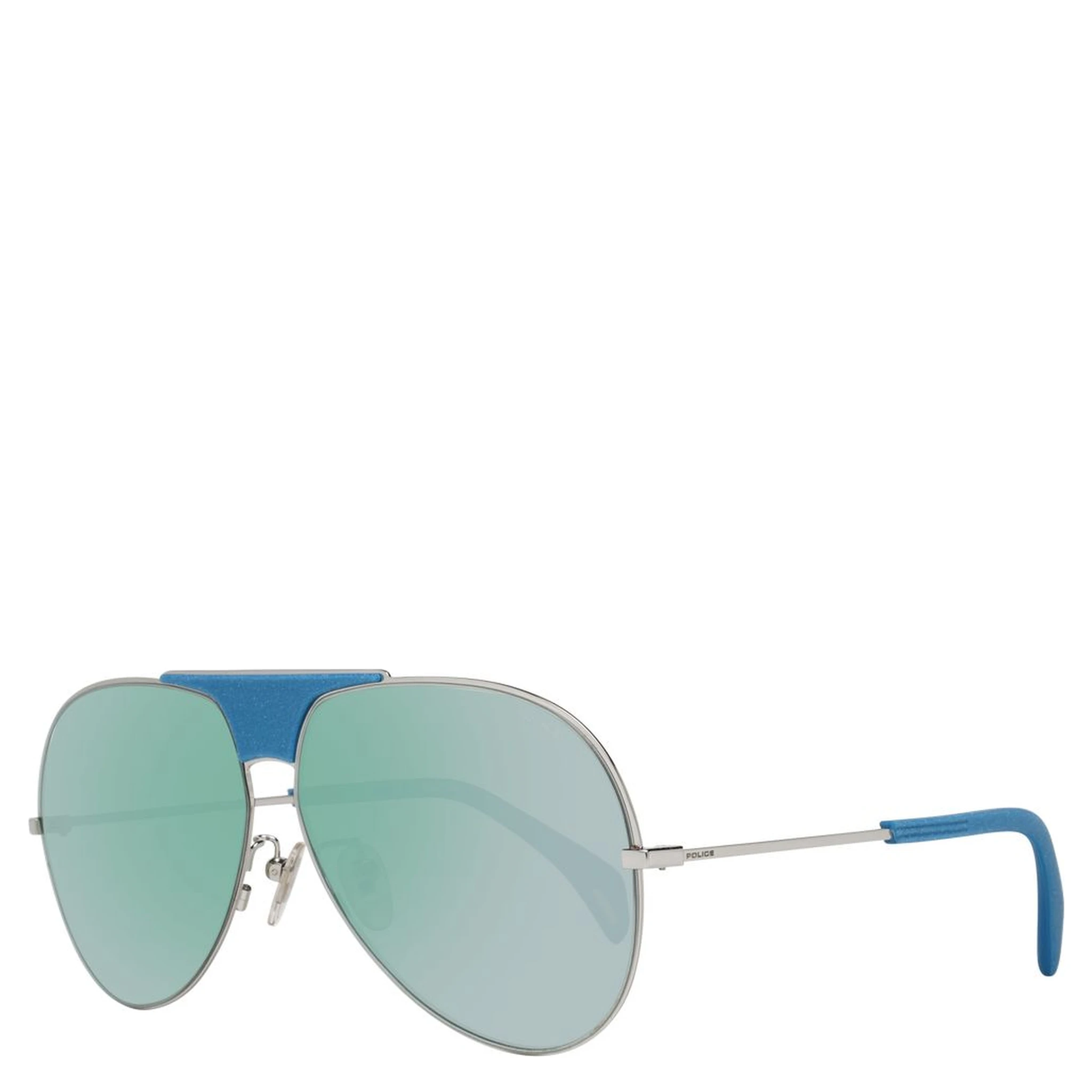 Blue Plastic Sunglasses