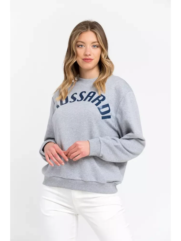 Gray Cotton Sweatshirt