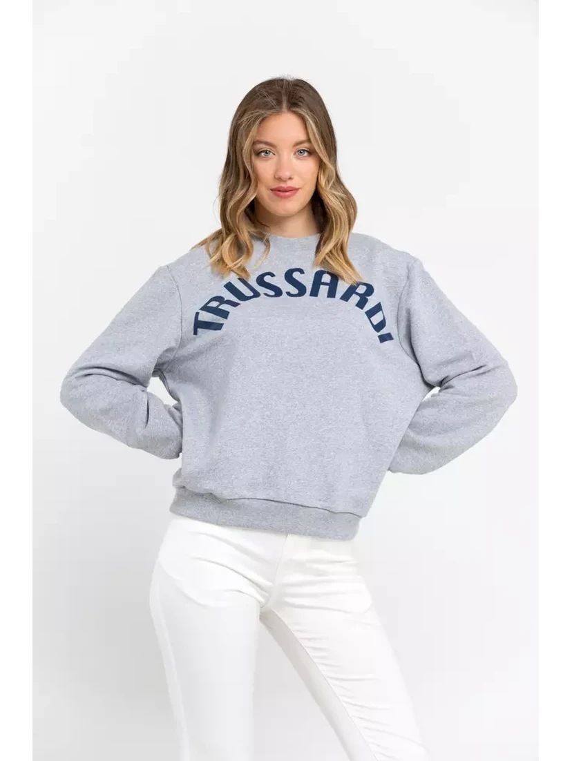 Gray Cotton Sweatshirt