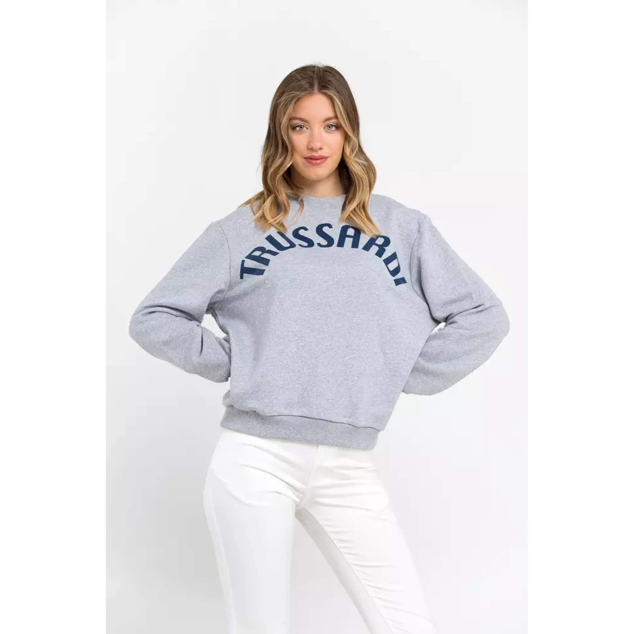 Gray Cotton Sweatshirt