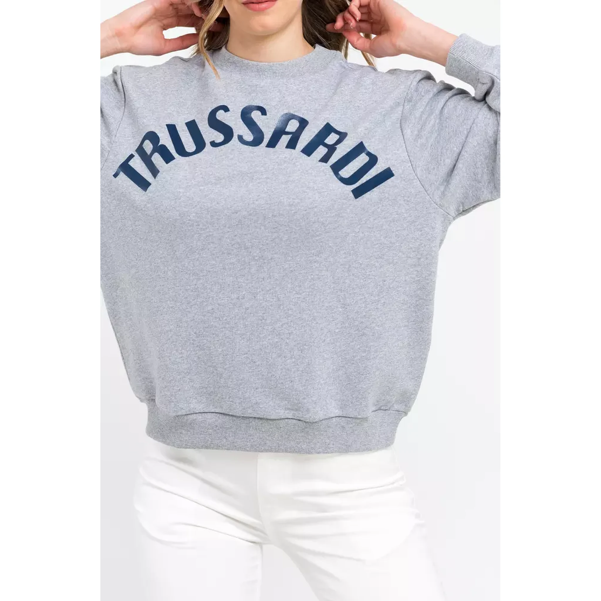 Gray Cotton Sweatshirt
